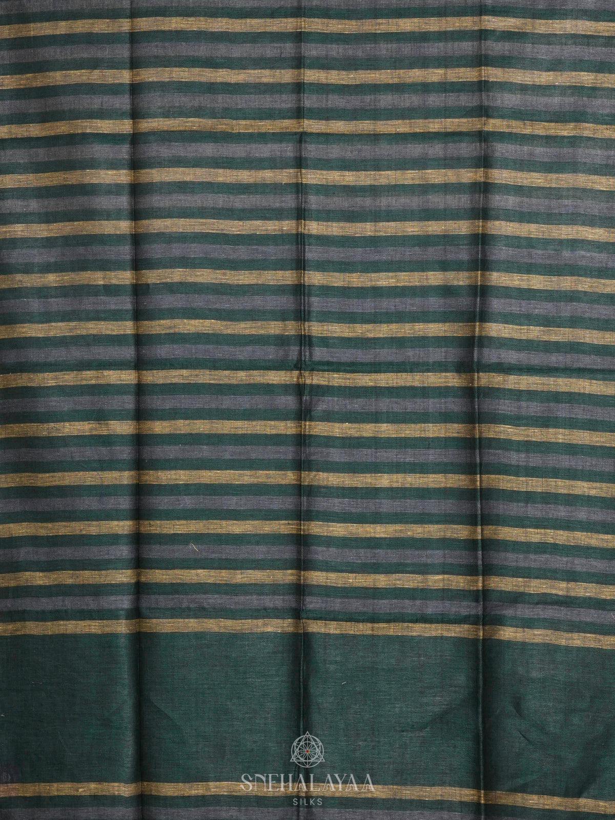Multicolour Linen Saree