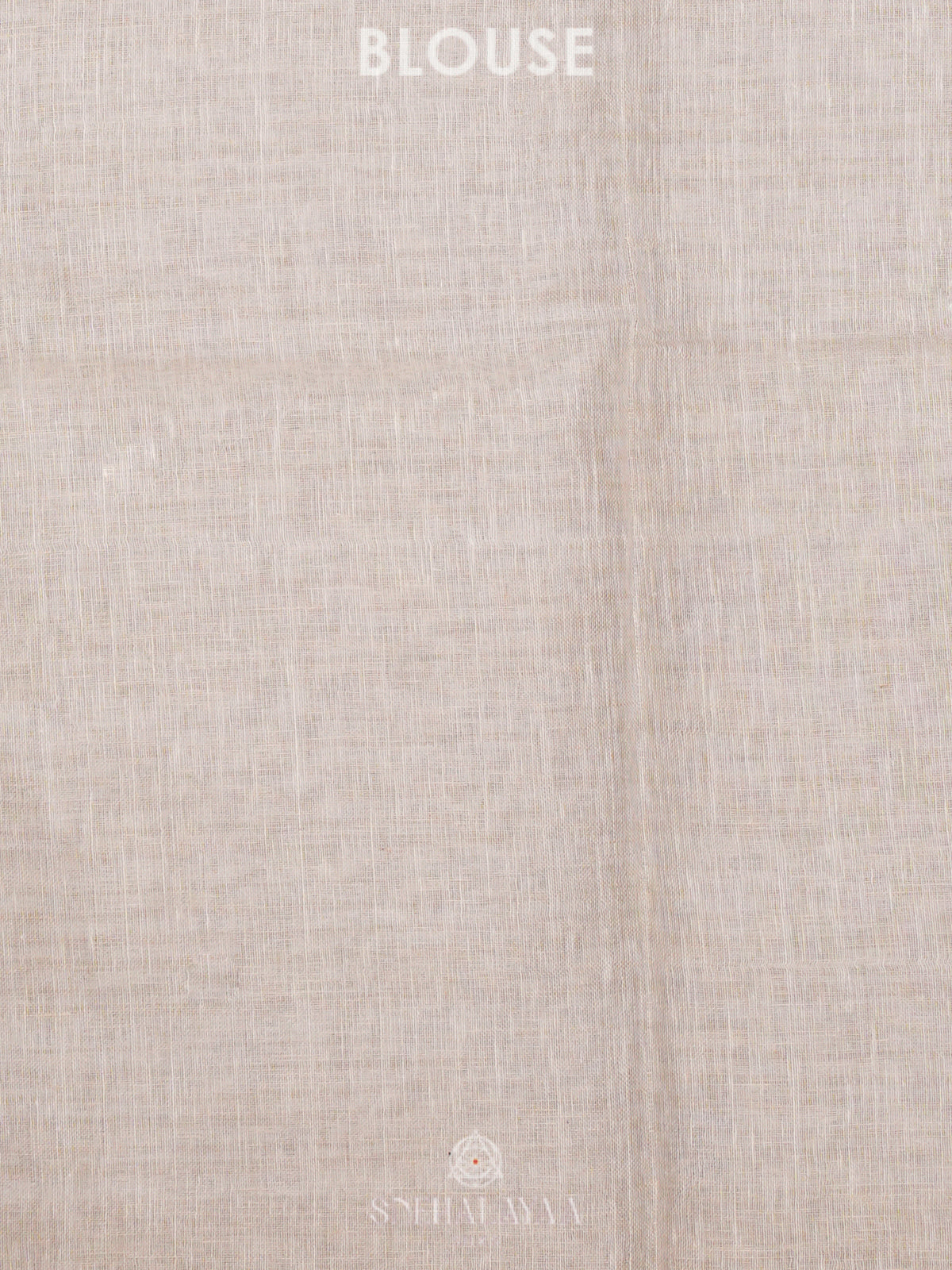 Cream Linen Saree