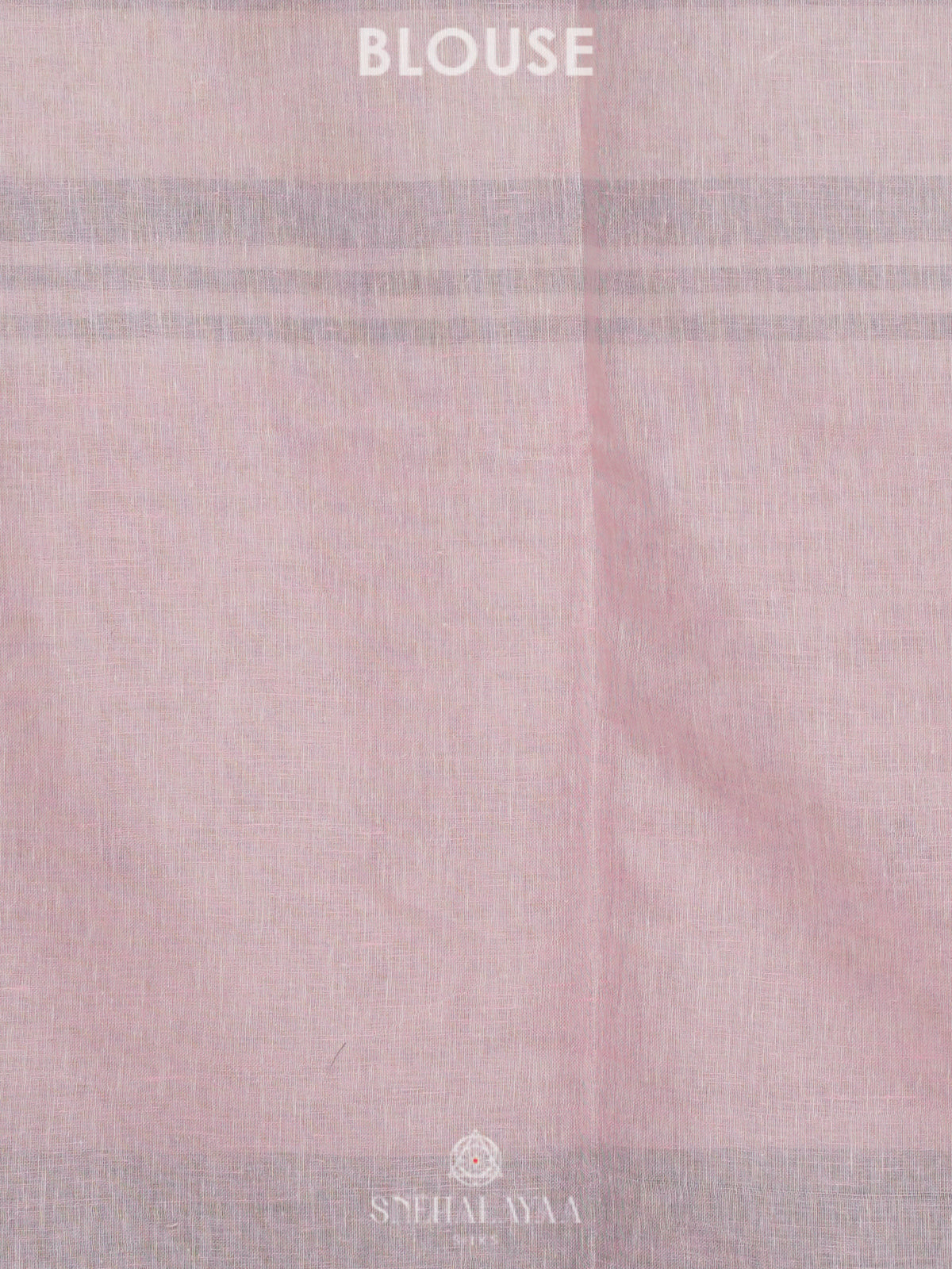 Pale Pink Linen Saree