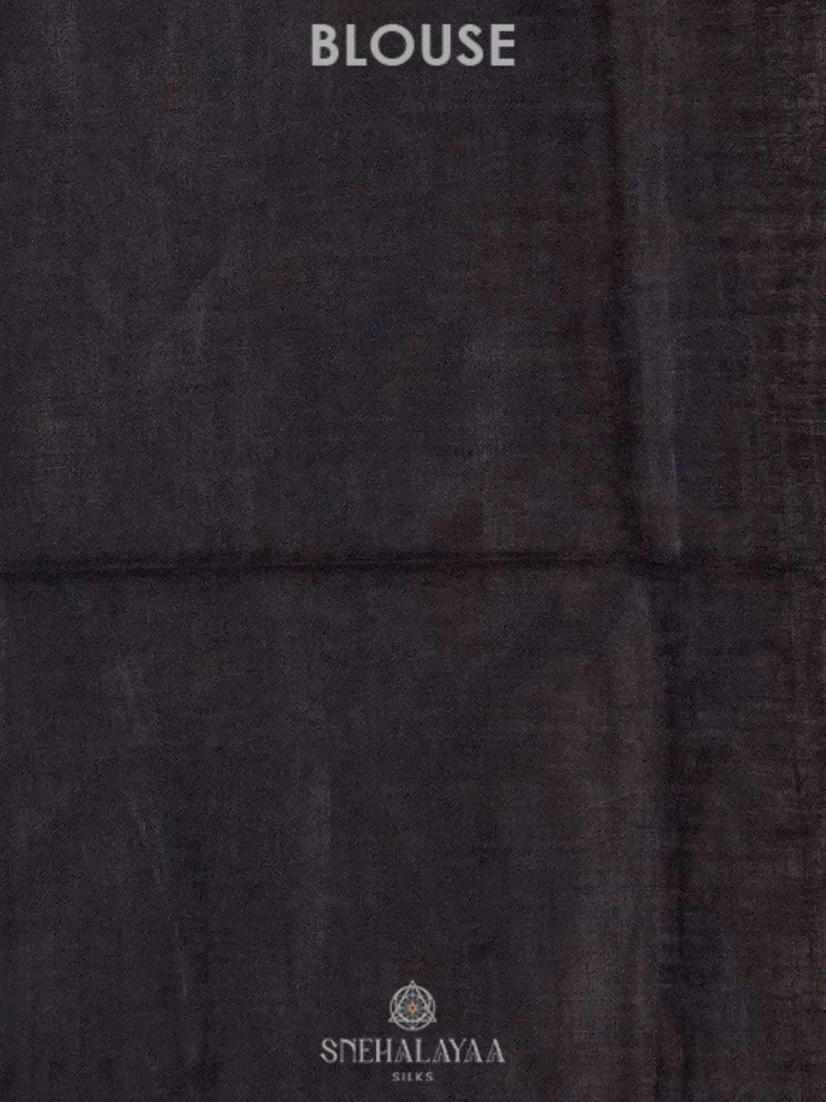 Navy Blue Linen Saree