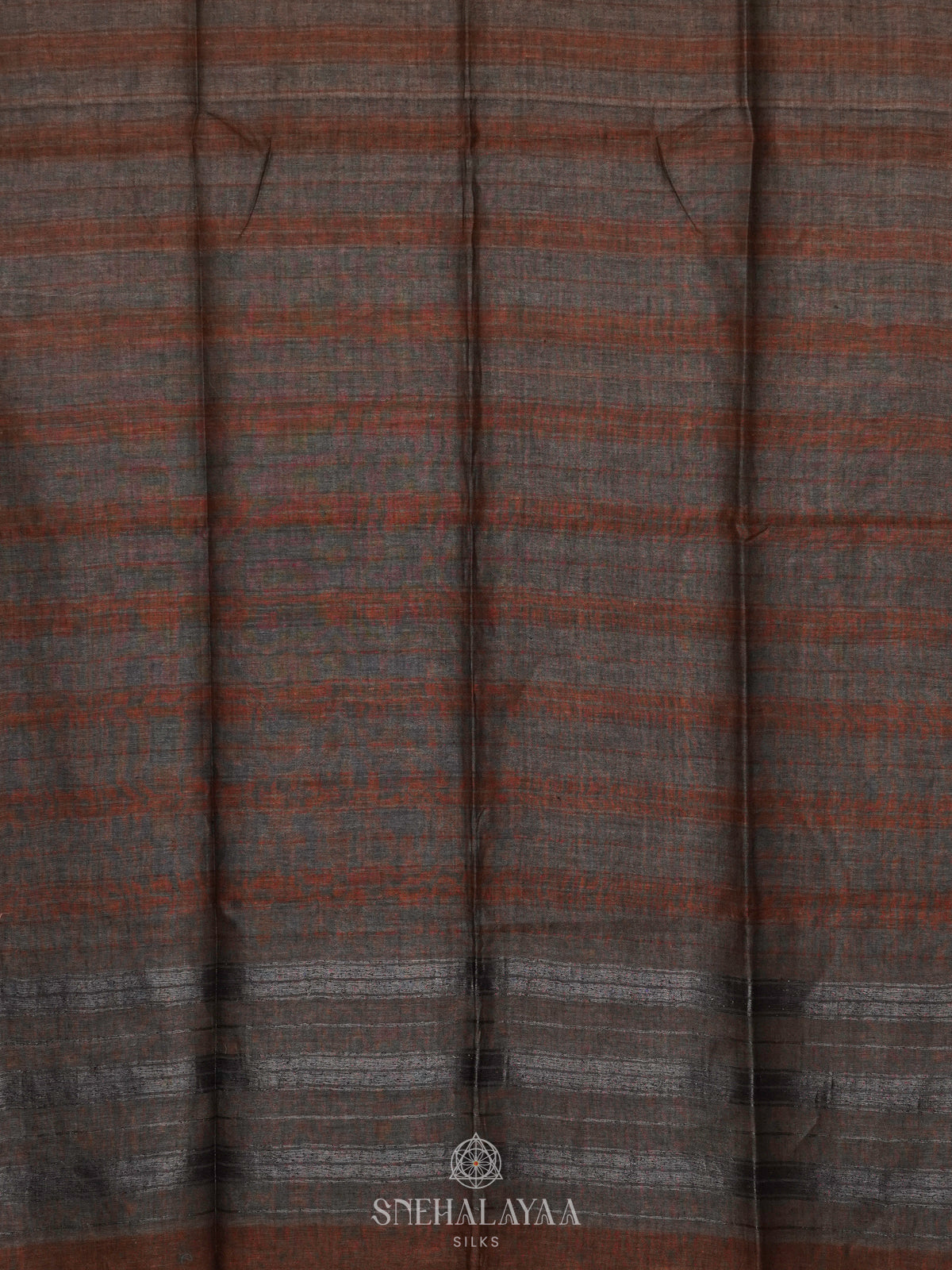 Grey Linen Saree