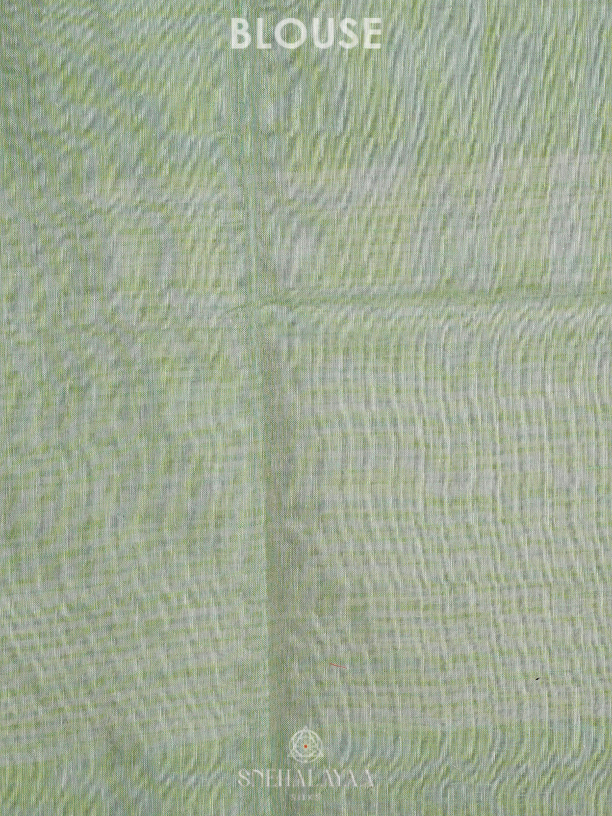 Green Linen Saree