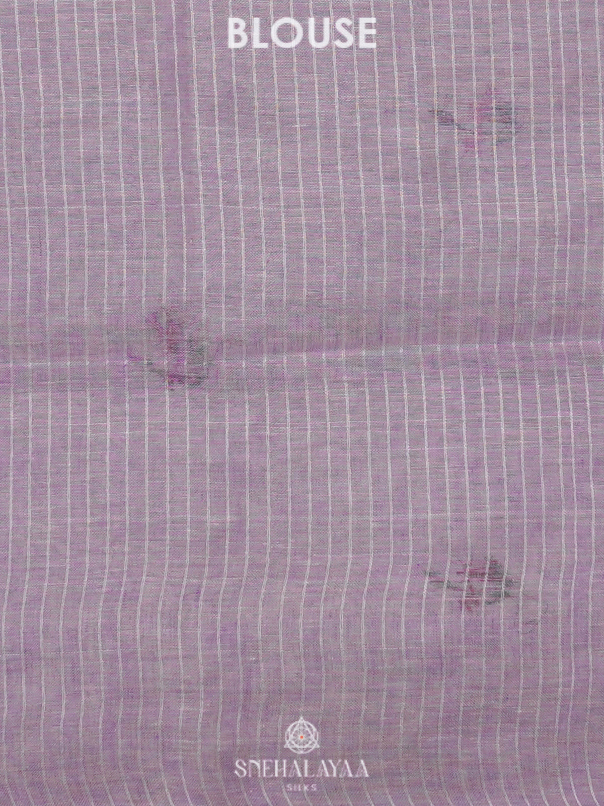 Lilac Linen Saree