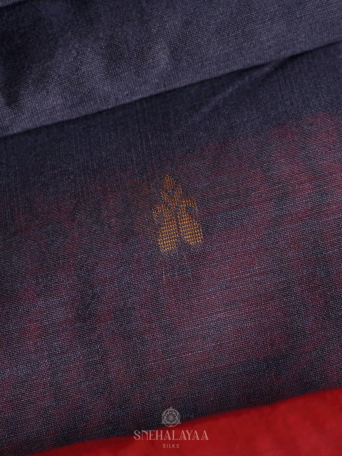 Purple Linen Saree