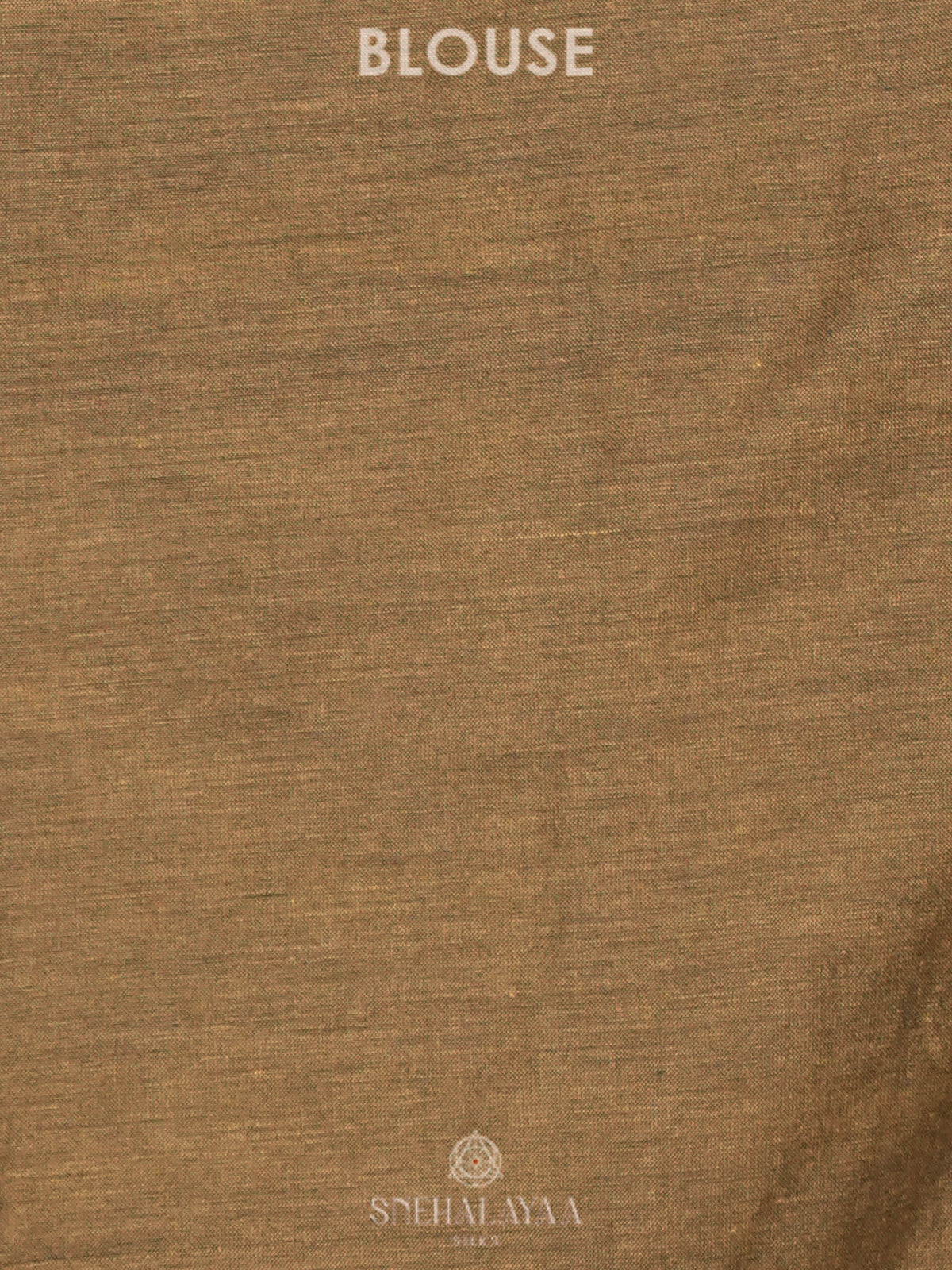 Coffee Brown Linen Saree