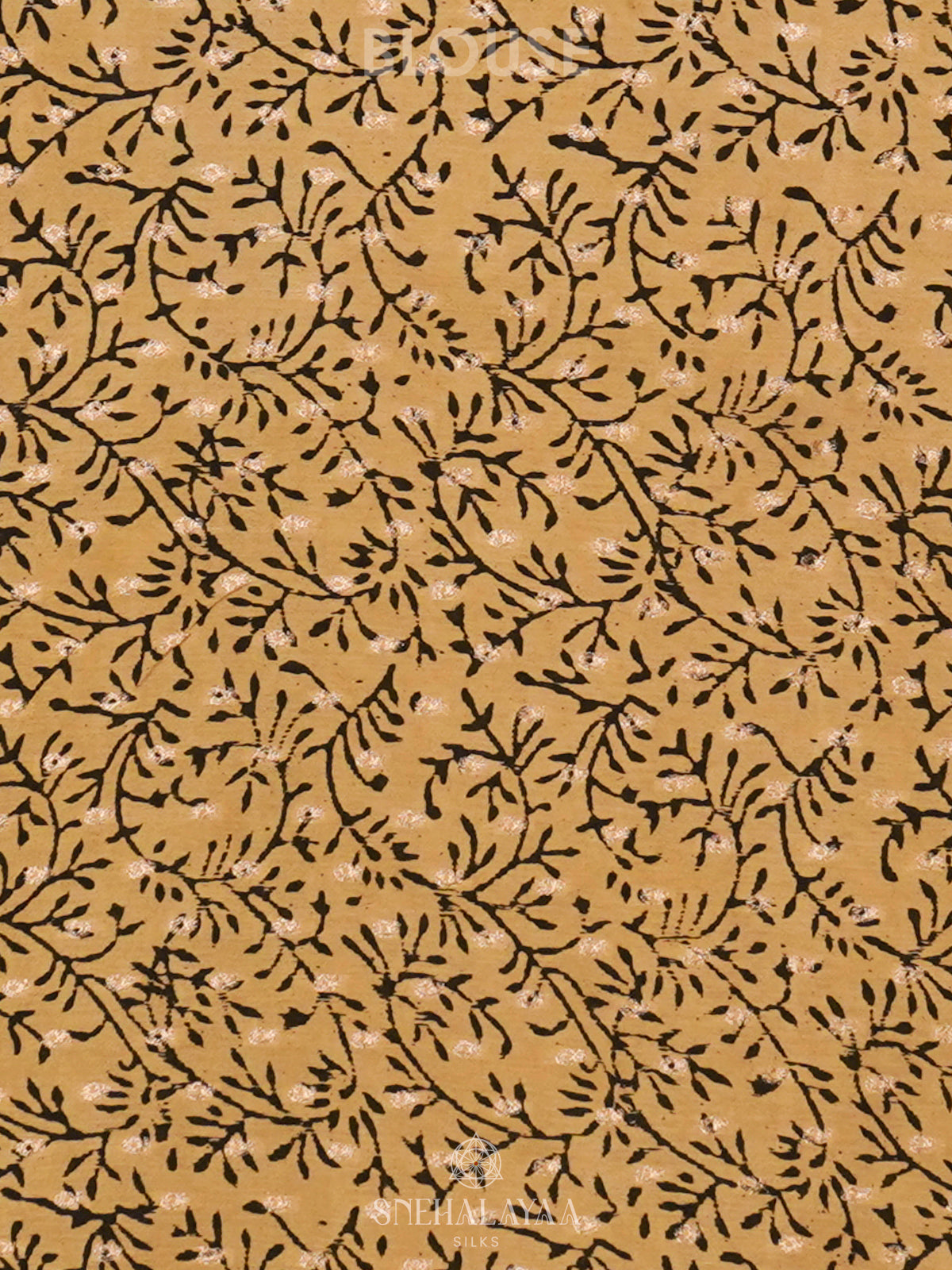 Beige Chanderi Saree
