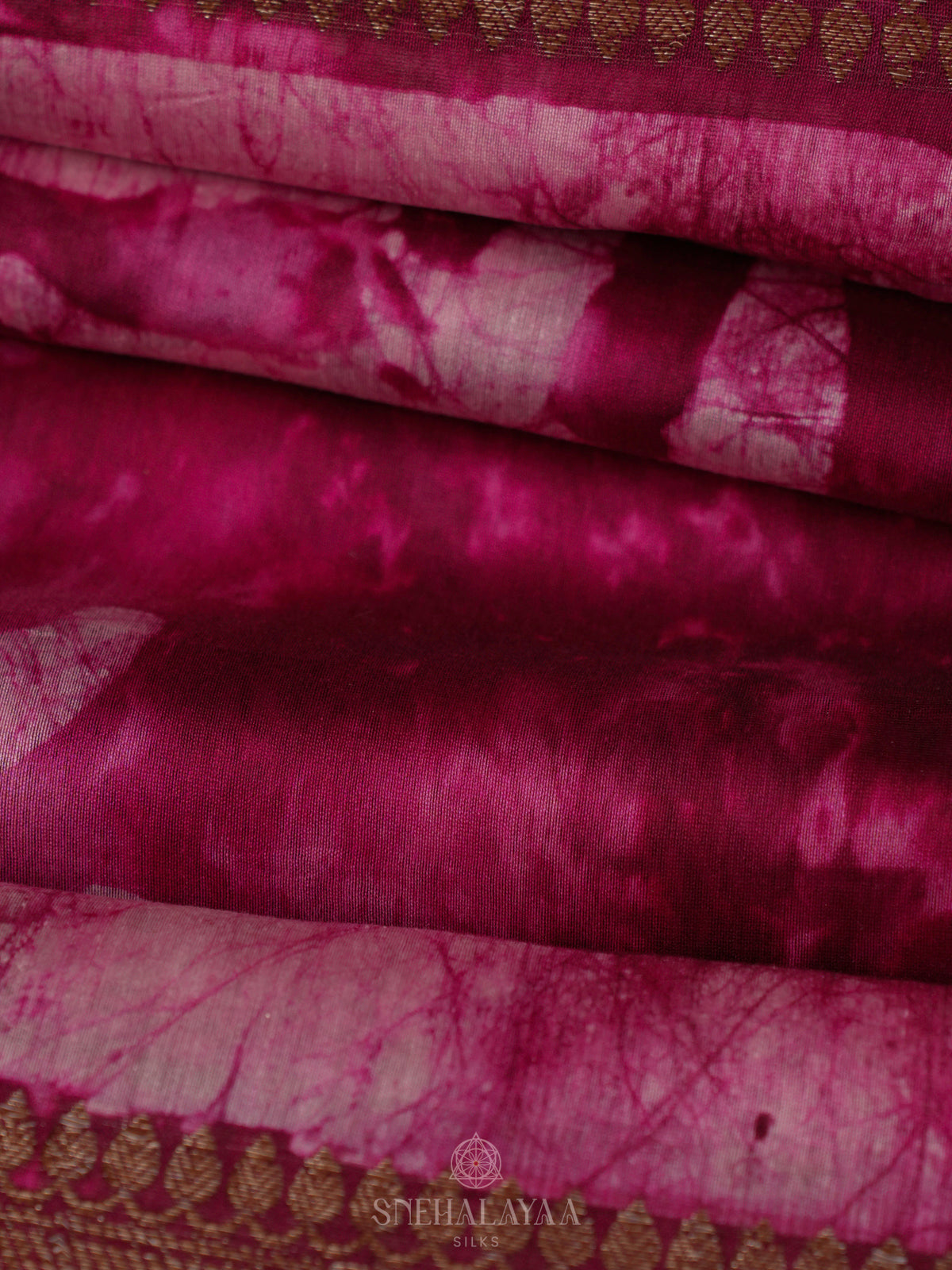 Magenta Pink Chanderi