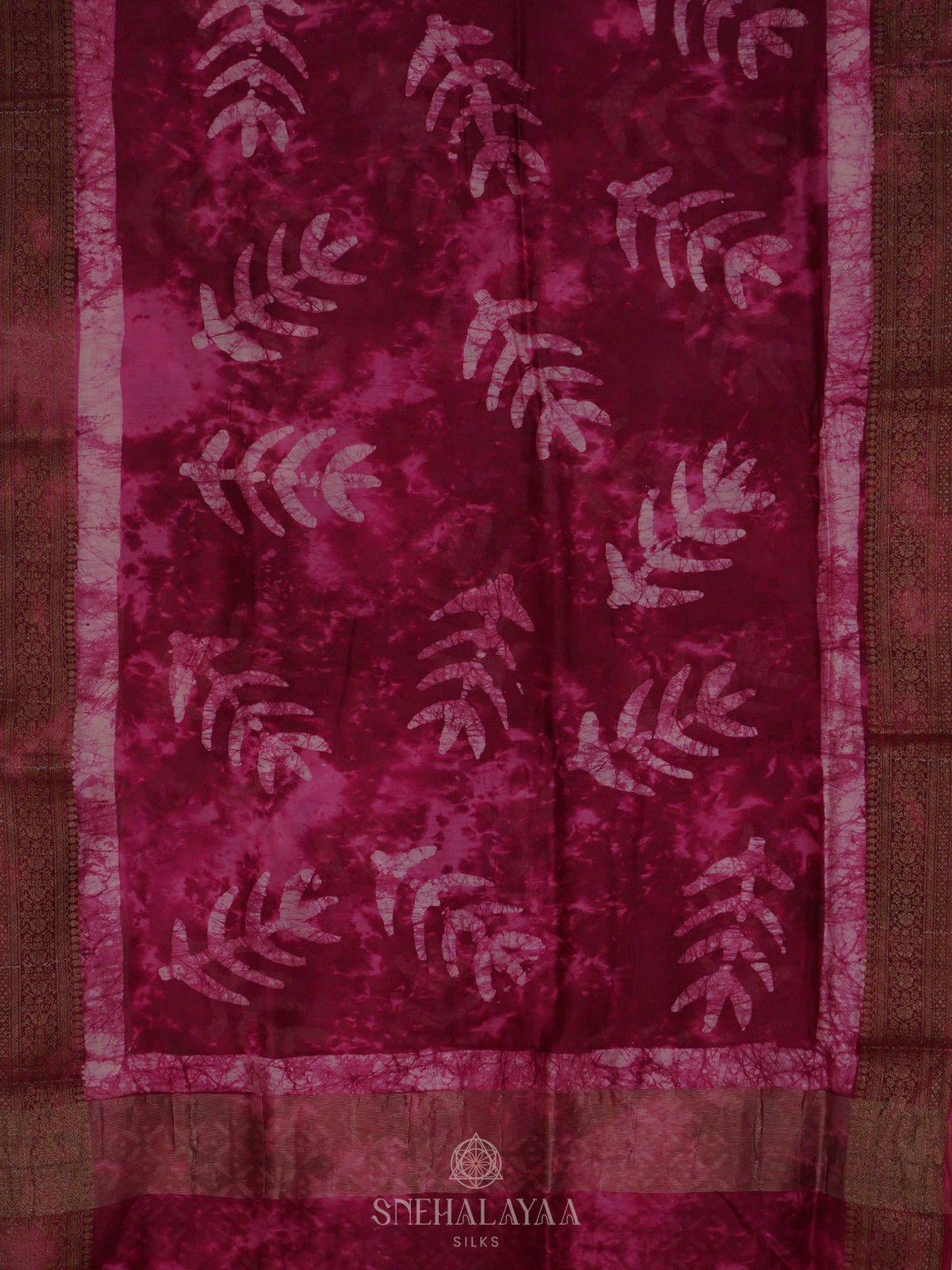 Magenta Pink Chanderi