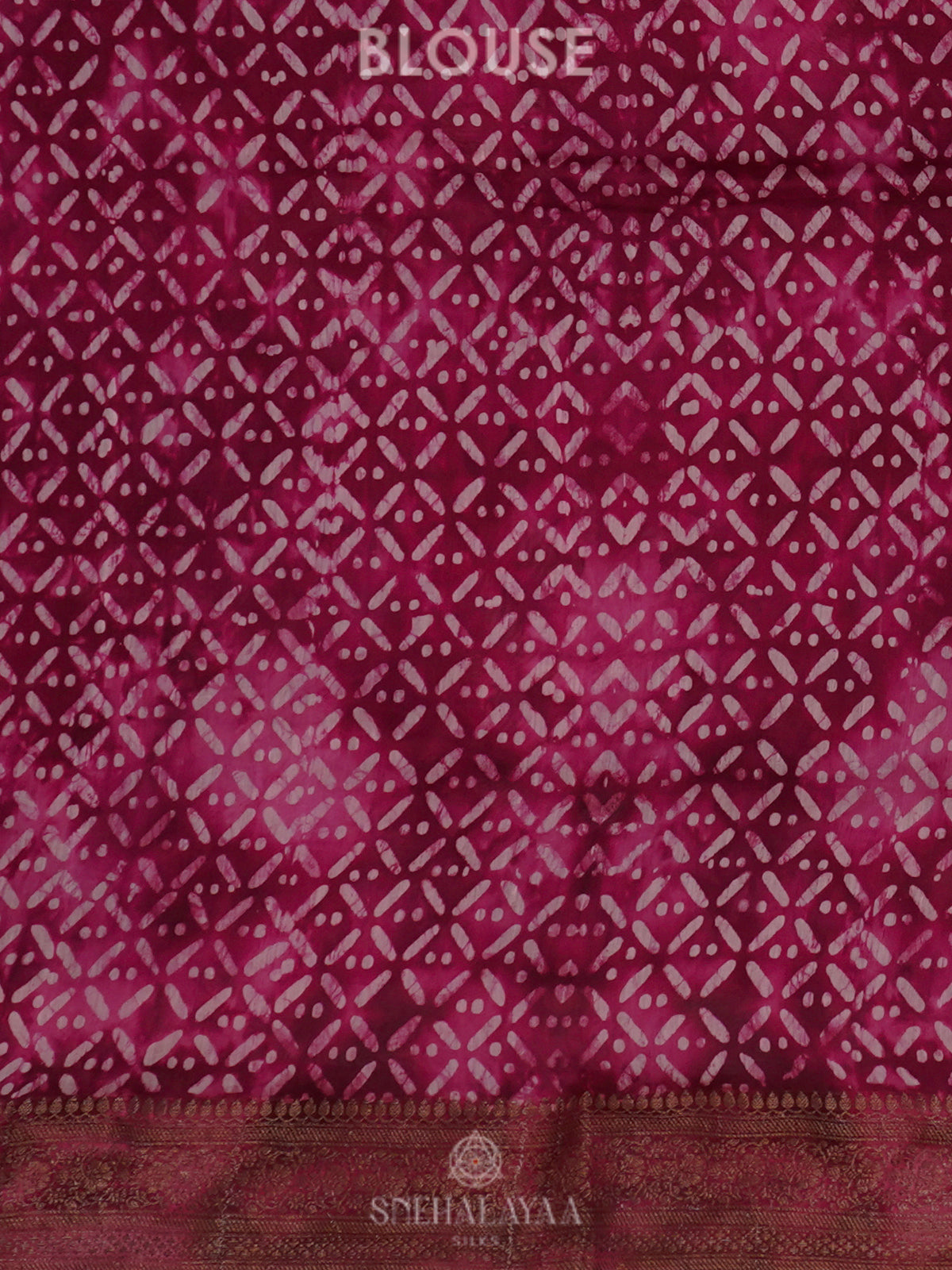 Magenta Pink Chanderi
