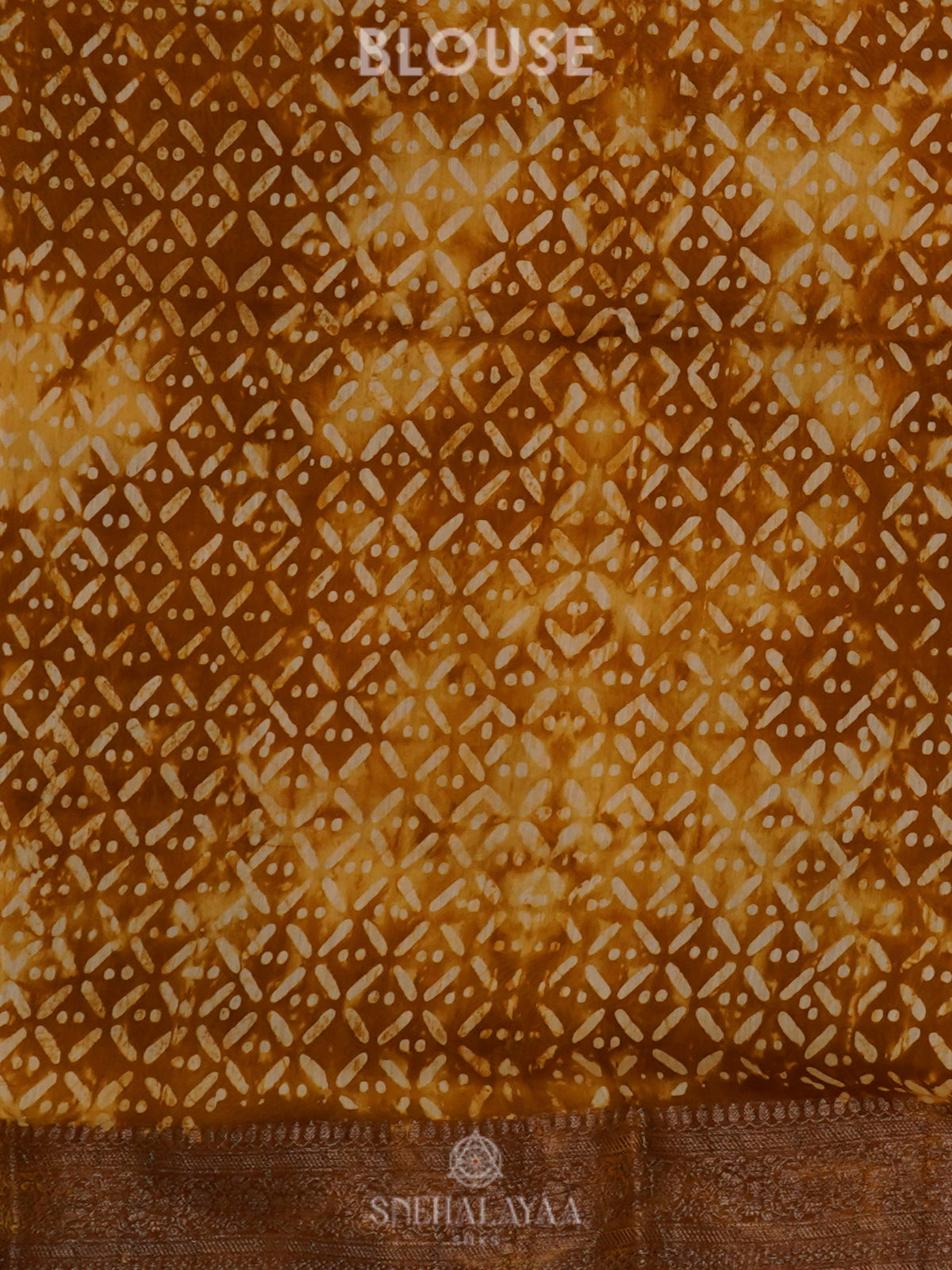 Golden Yelow Chanderi