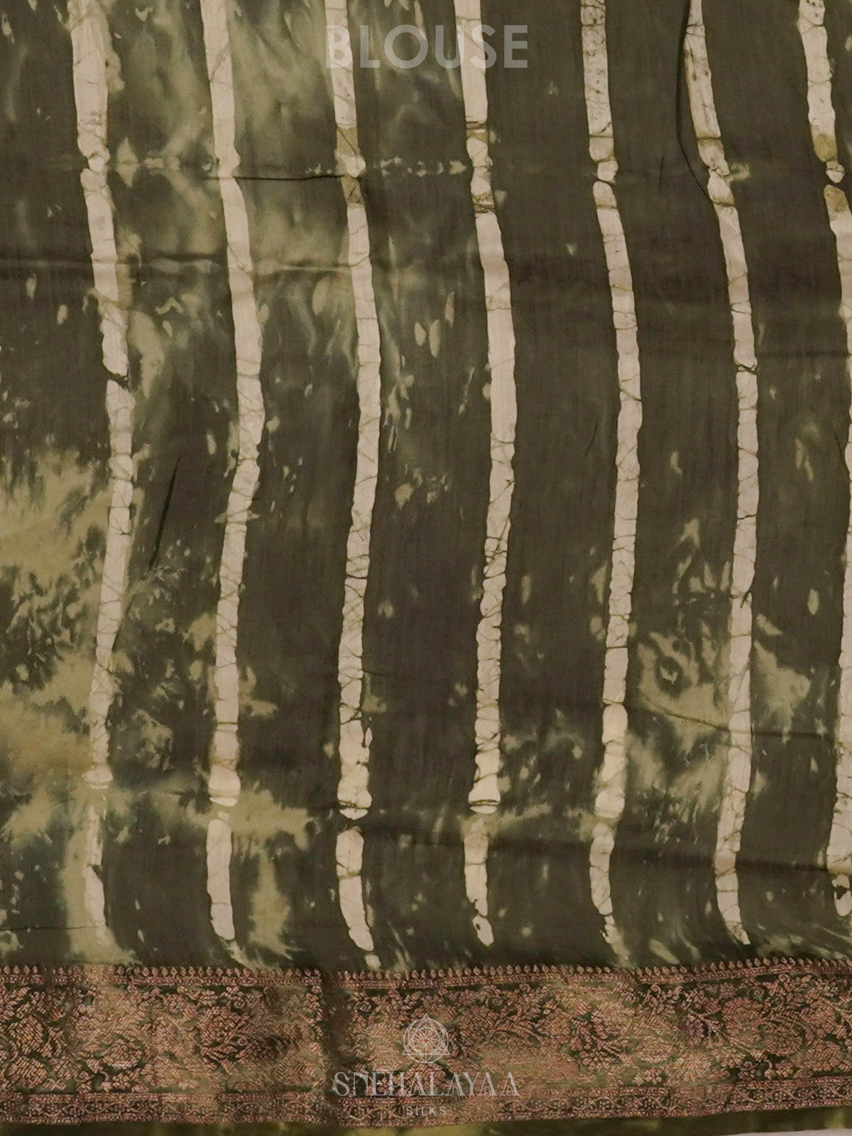 Pale Green Chanderi Saree