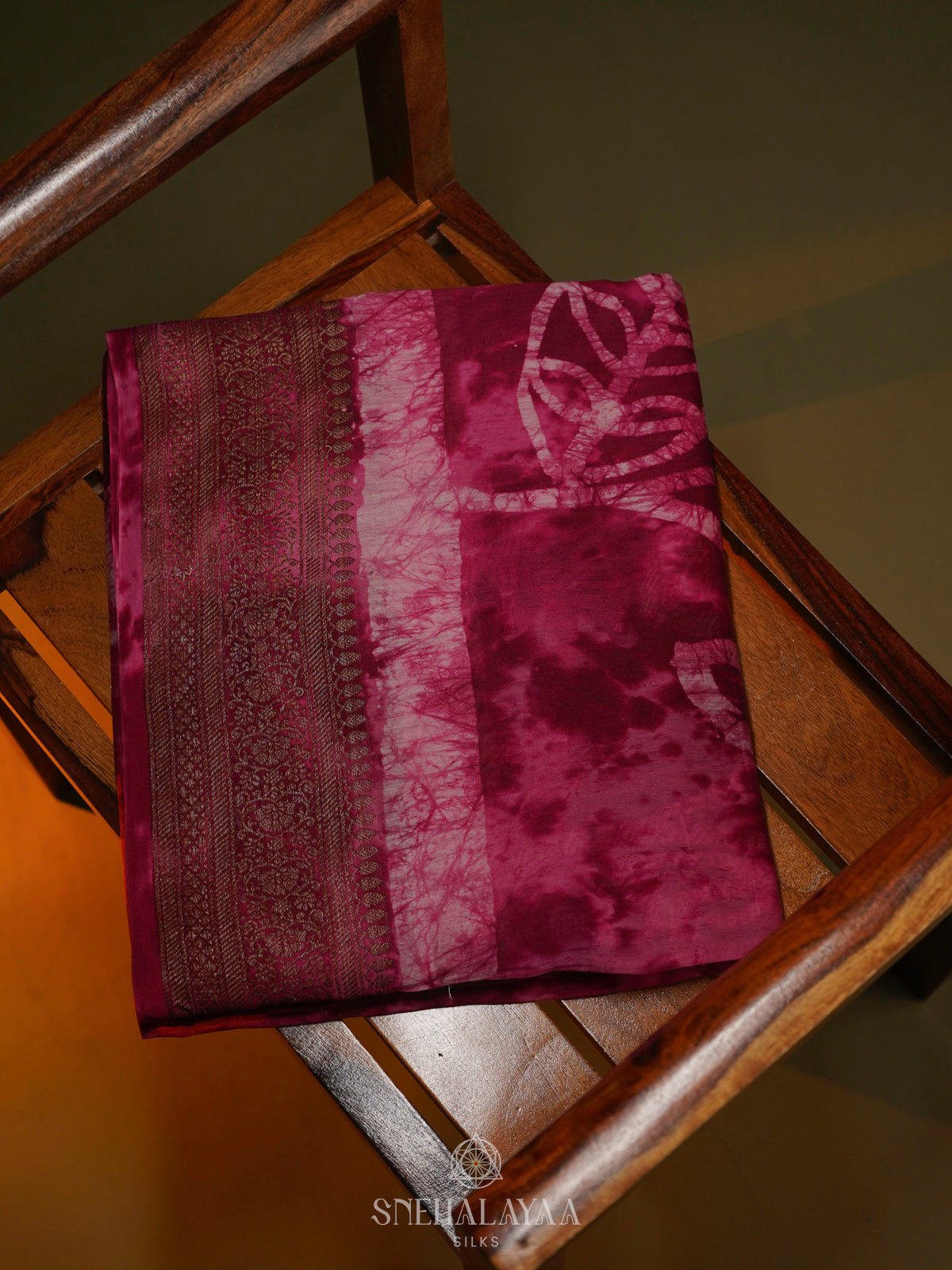 Magenta Pink Chanderi