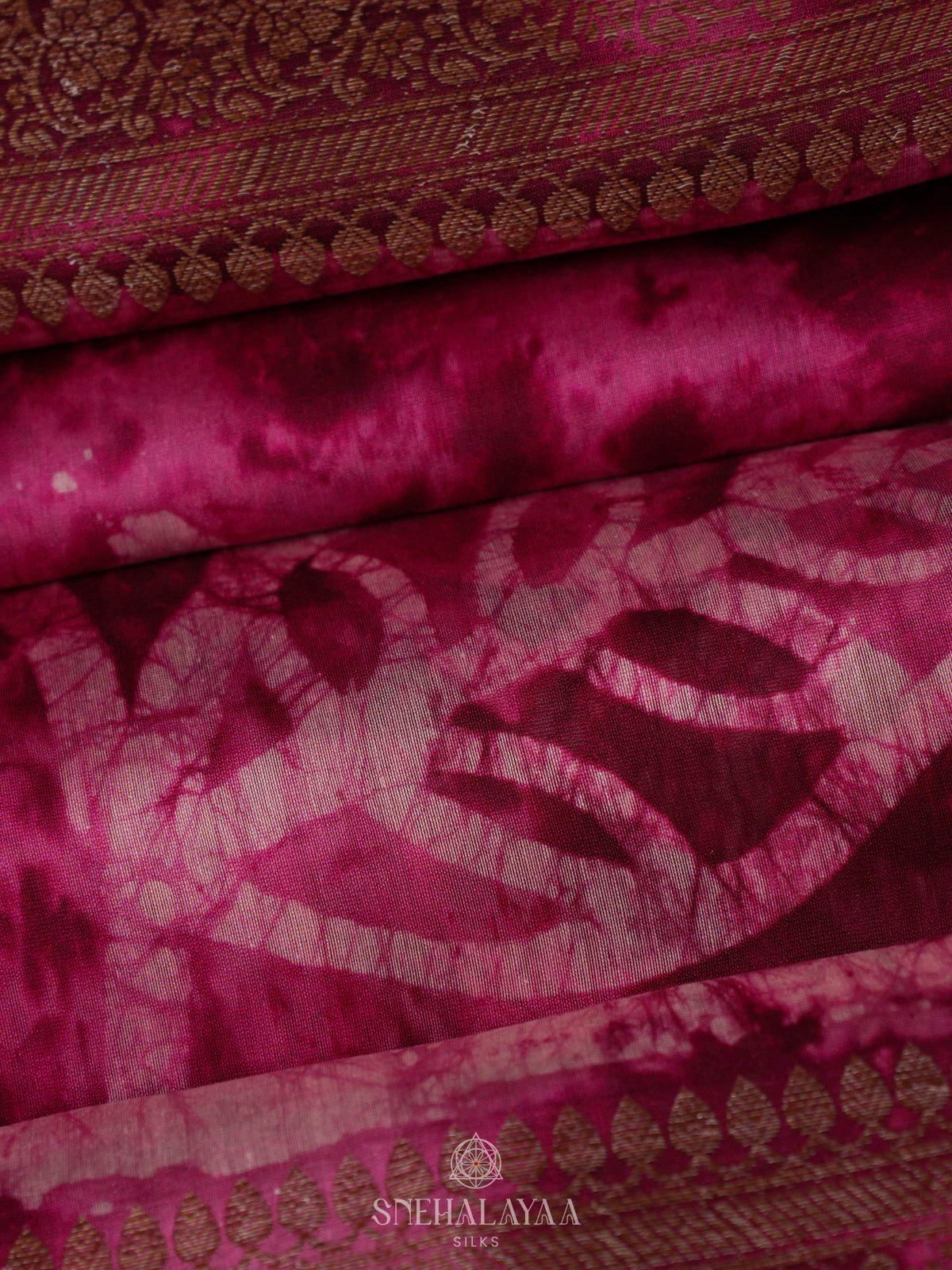 Magenta Pink Chanderi