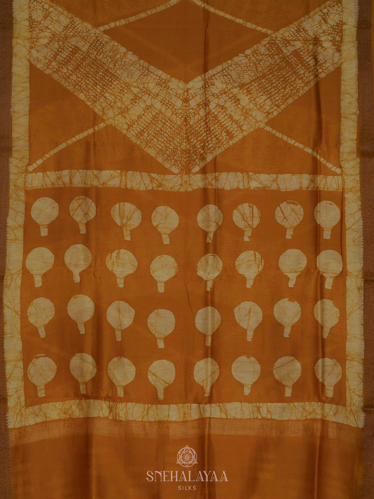 Mustard Yellow Chanderi