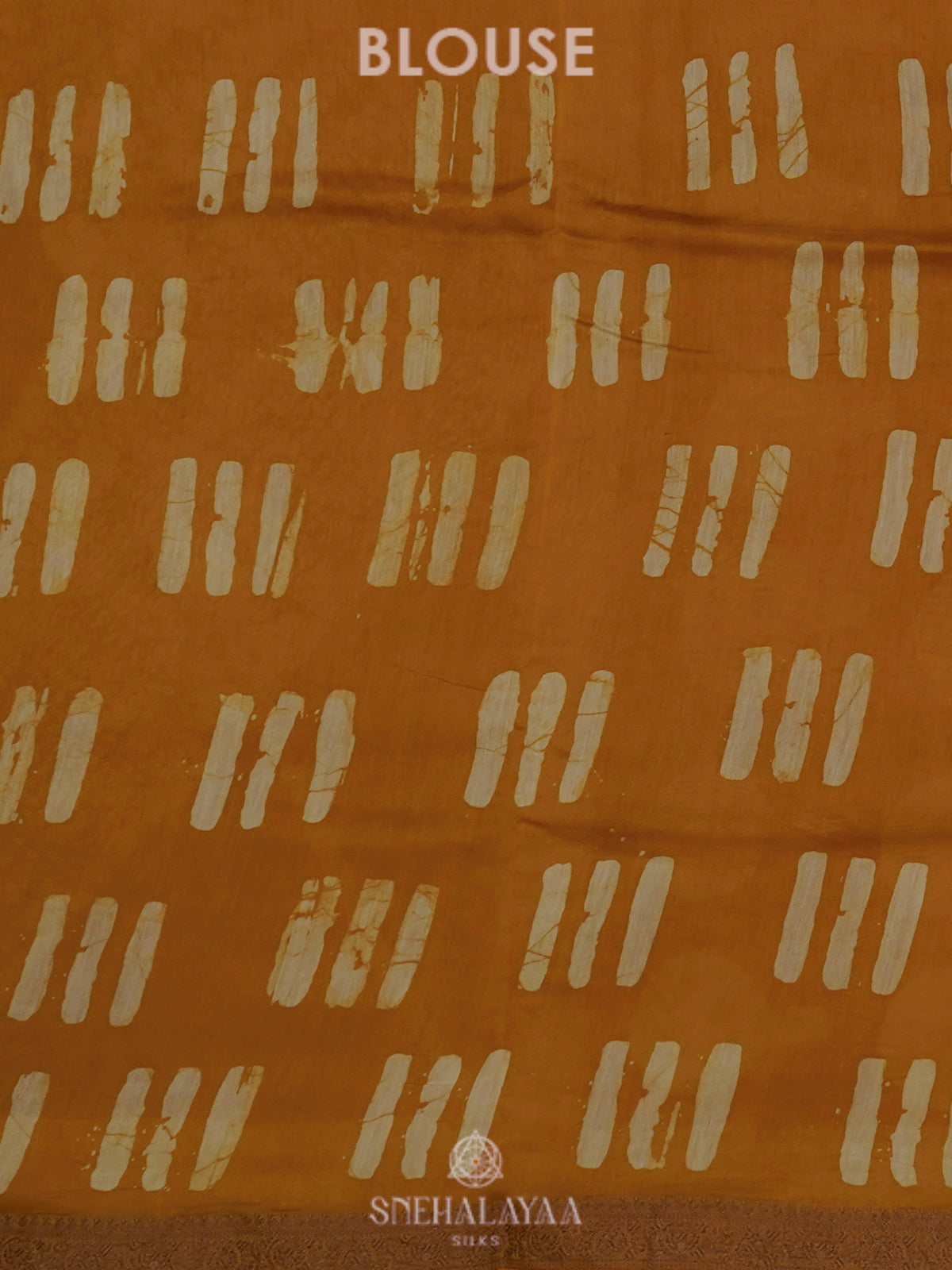 Mustard Yellow Chanderi