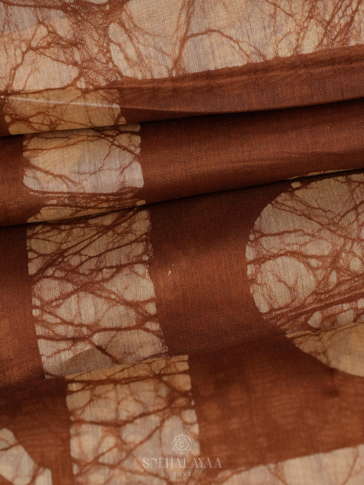 Brown Chanderi