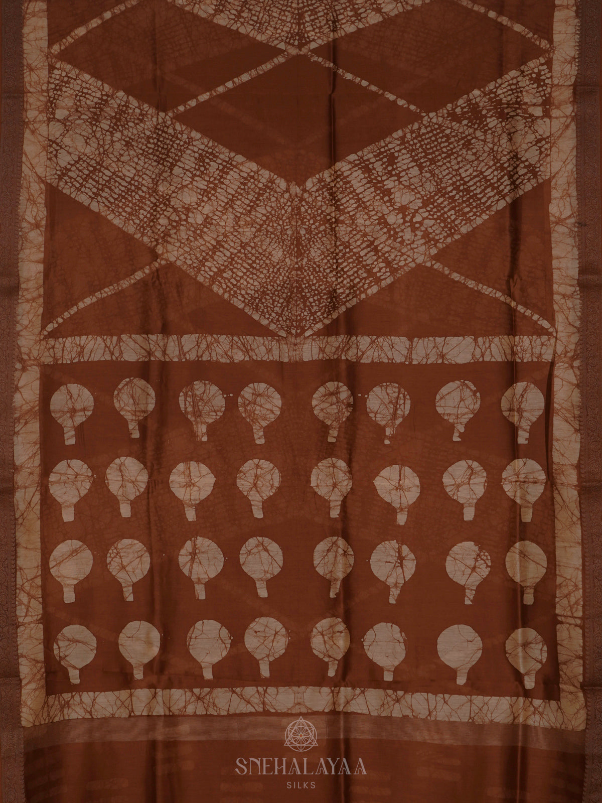 Brown Chanderi