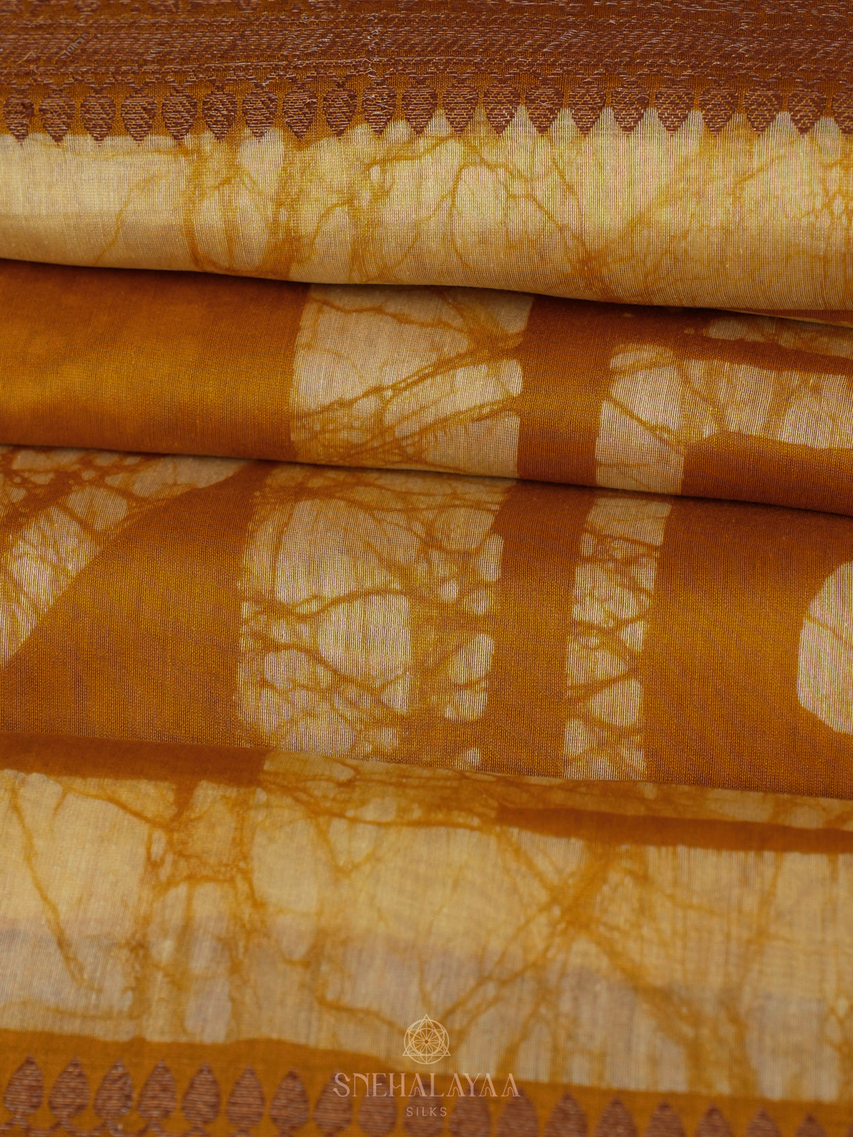 Mustard Yellow Chanderi