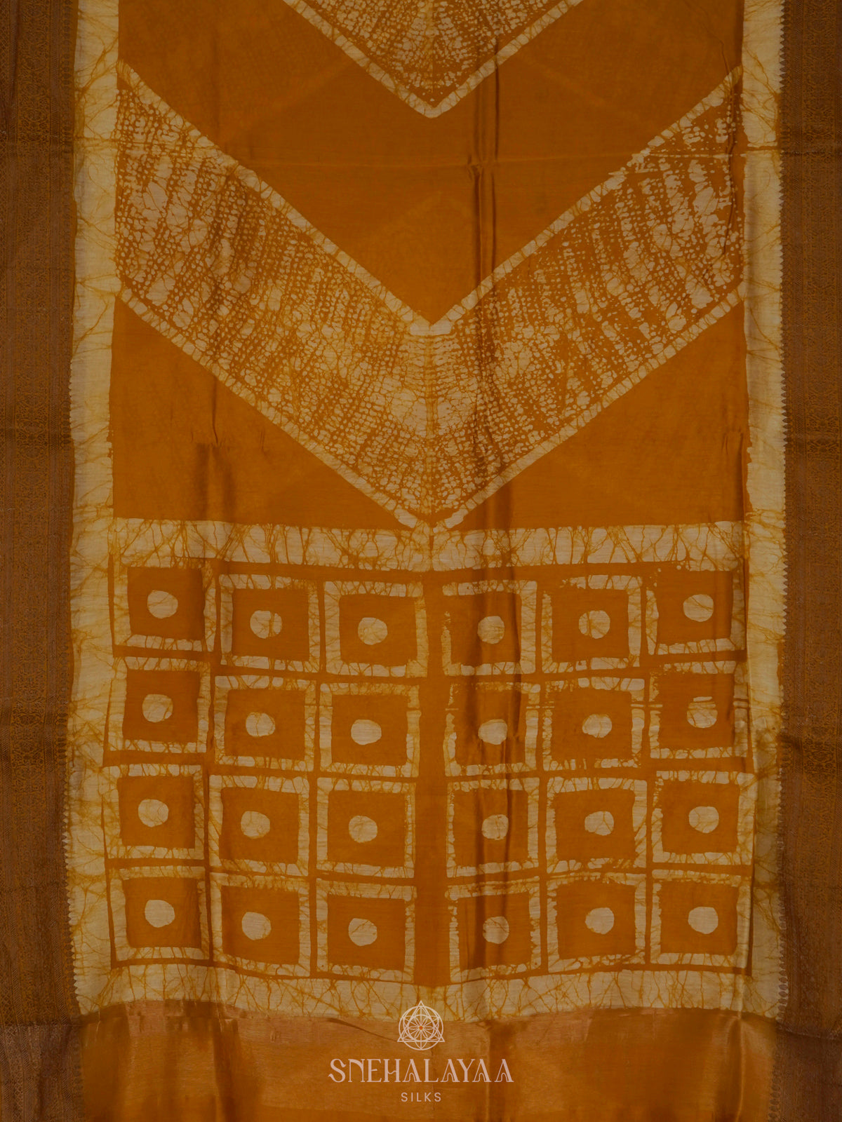 Mustard Yellow Chanderi