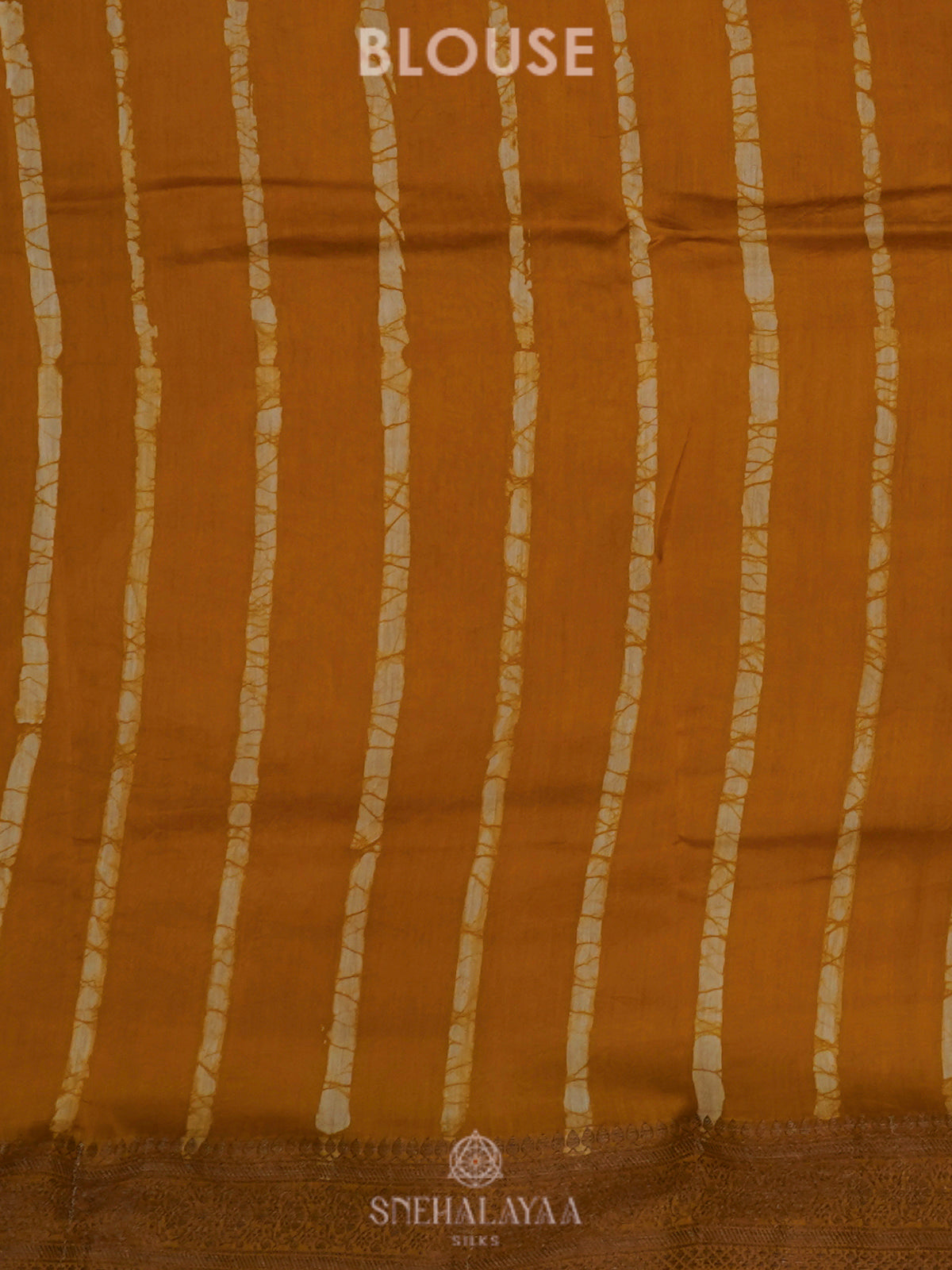 Mustard Yellow Chanderi