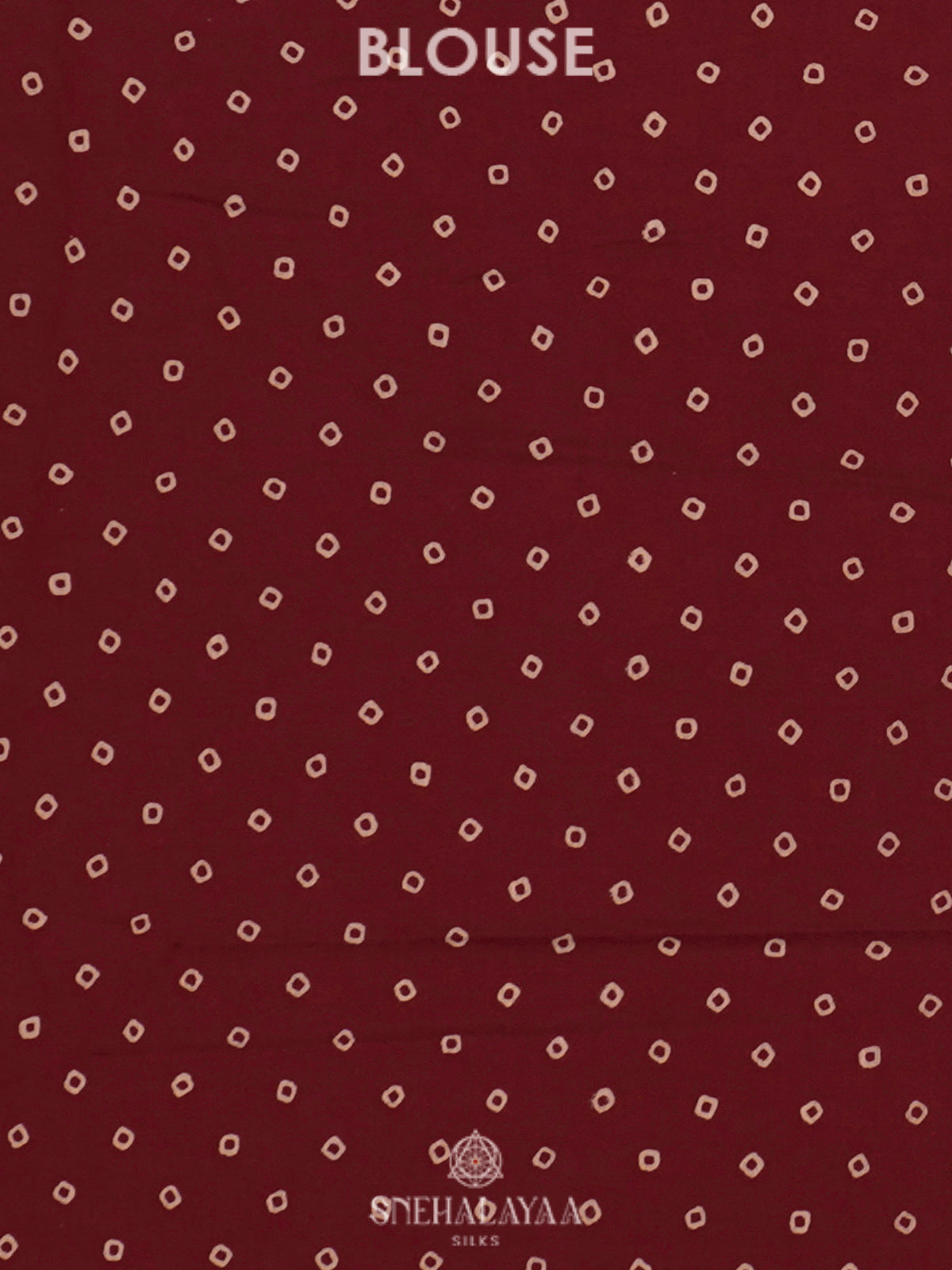 Maroon Modal Silk Saree