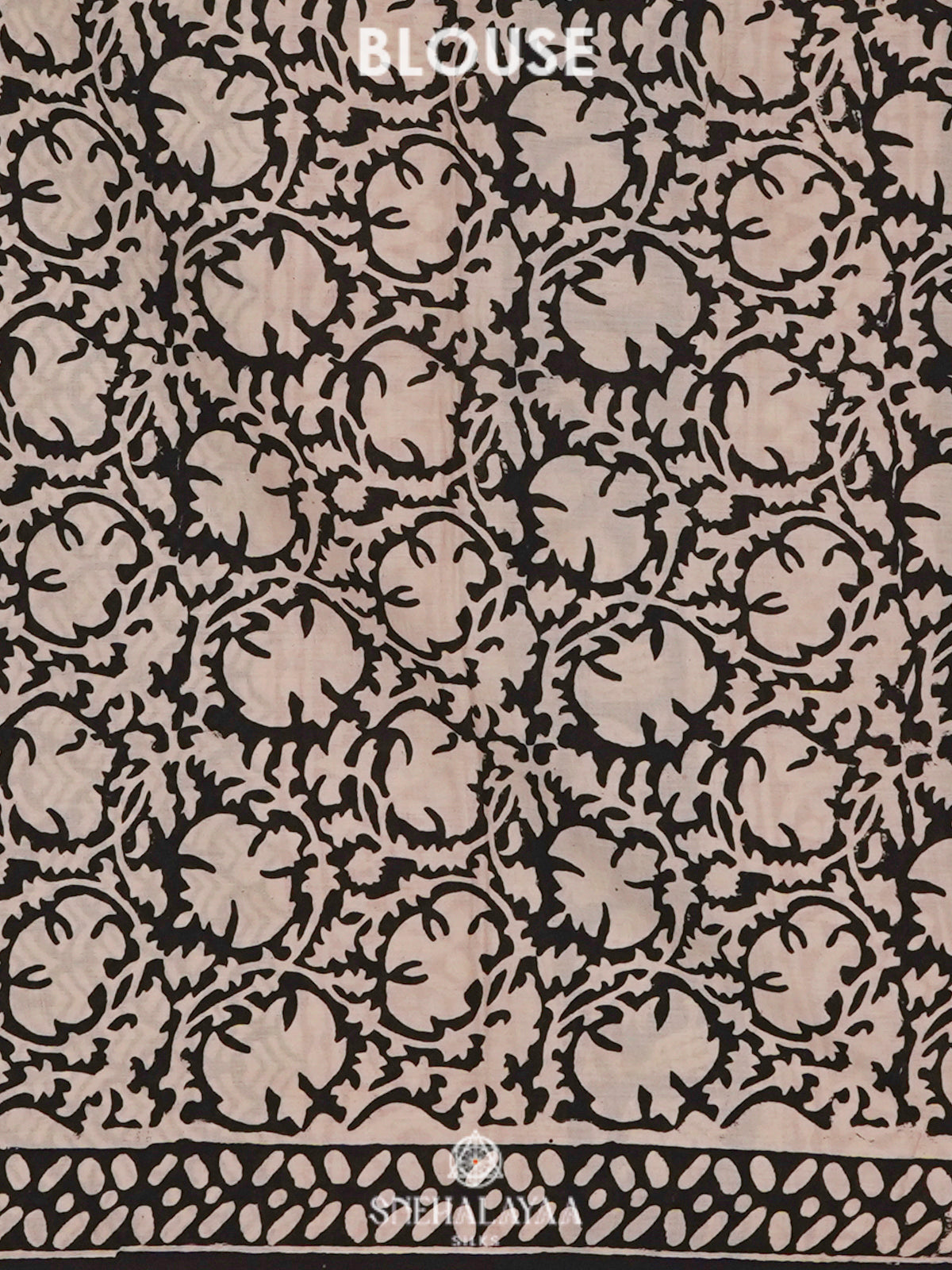 Off White Jaipur Cotton Saree
