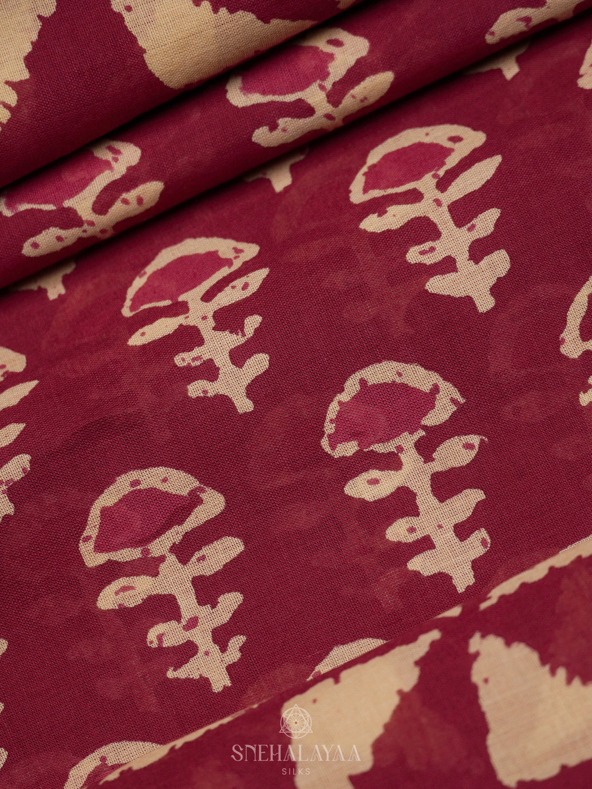 Pink Jaipur Cotton Saree