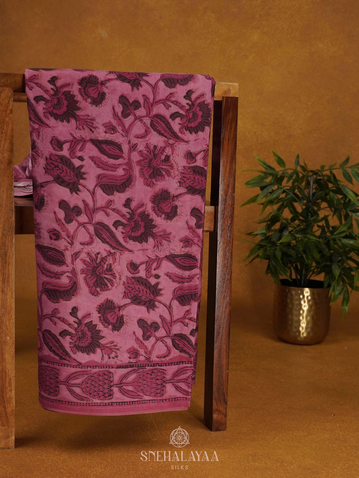 Violet Modal Silk Saree