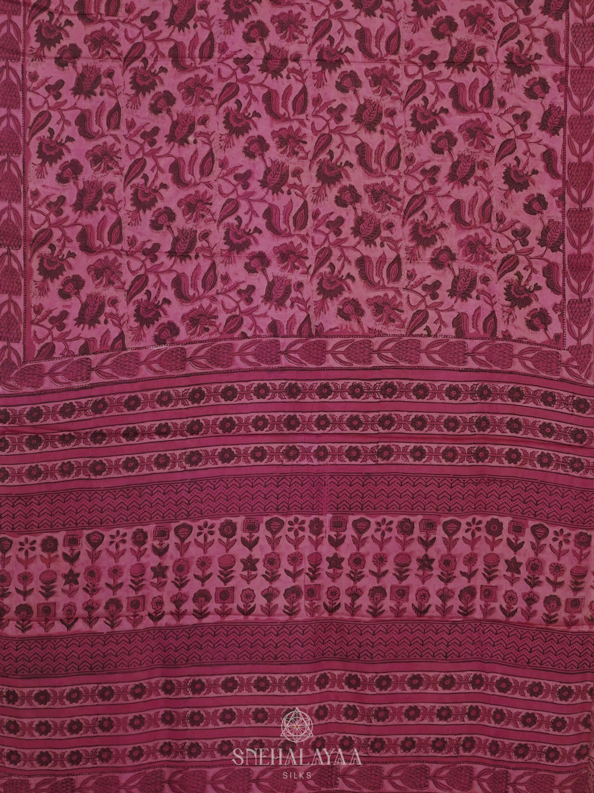 Violet Modal Silk Saree