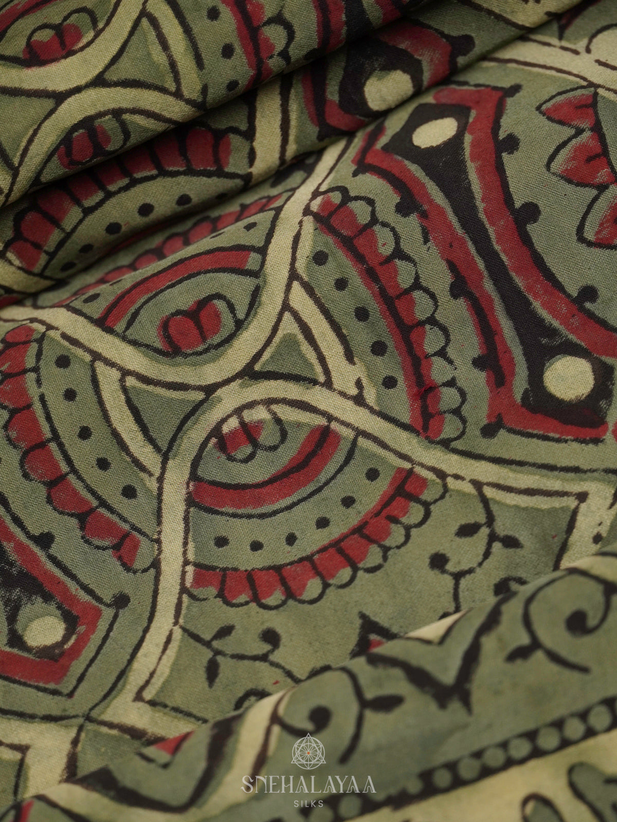 Green Modal Silk Saree