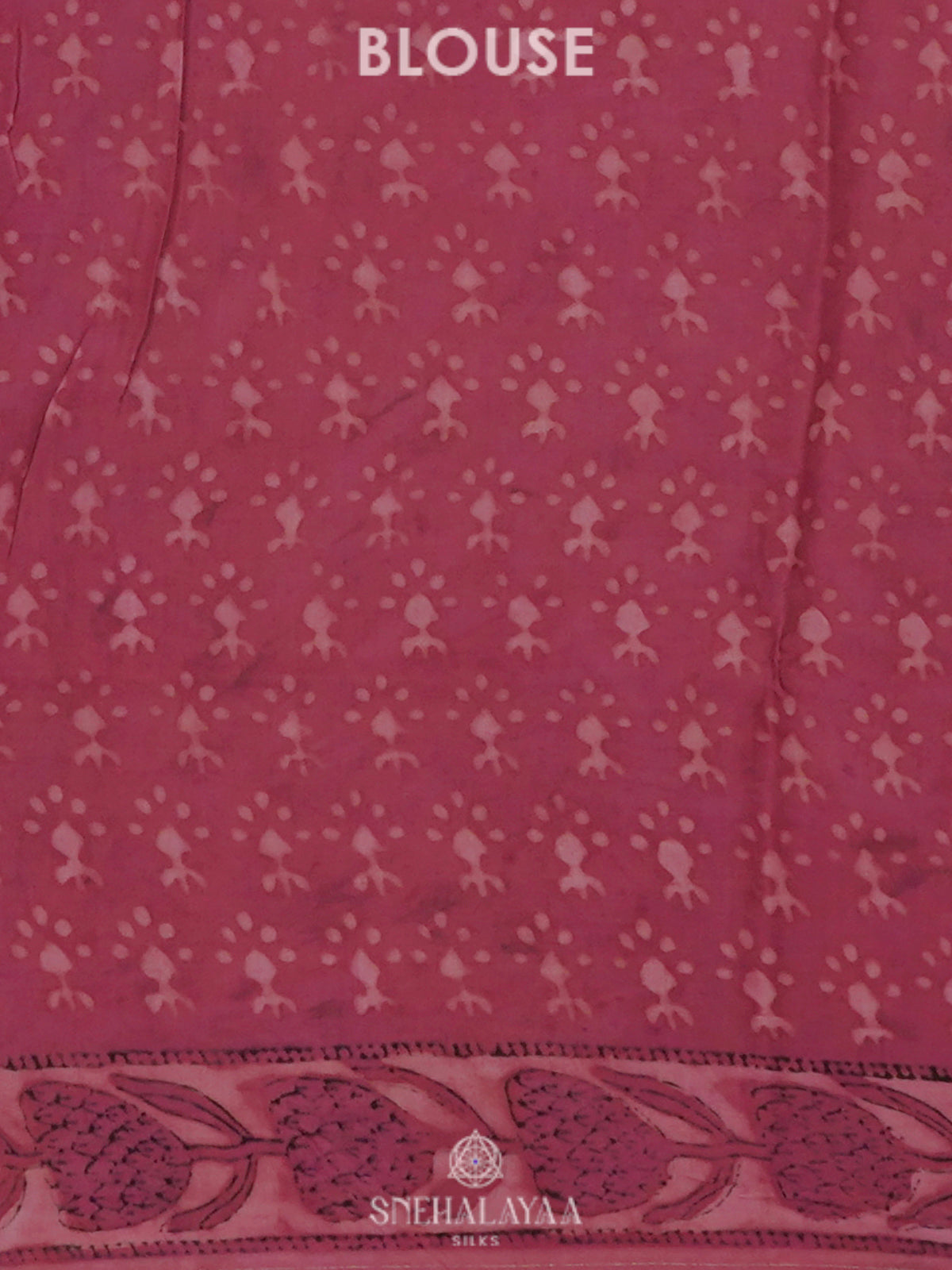 Pink Modal Silk Saree