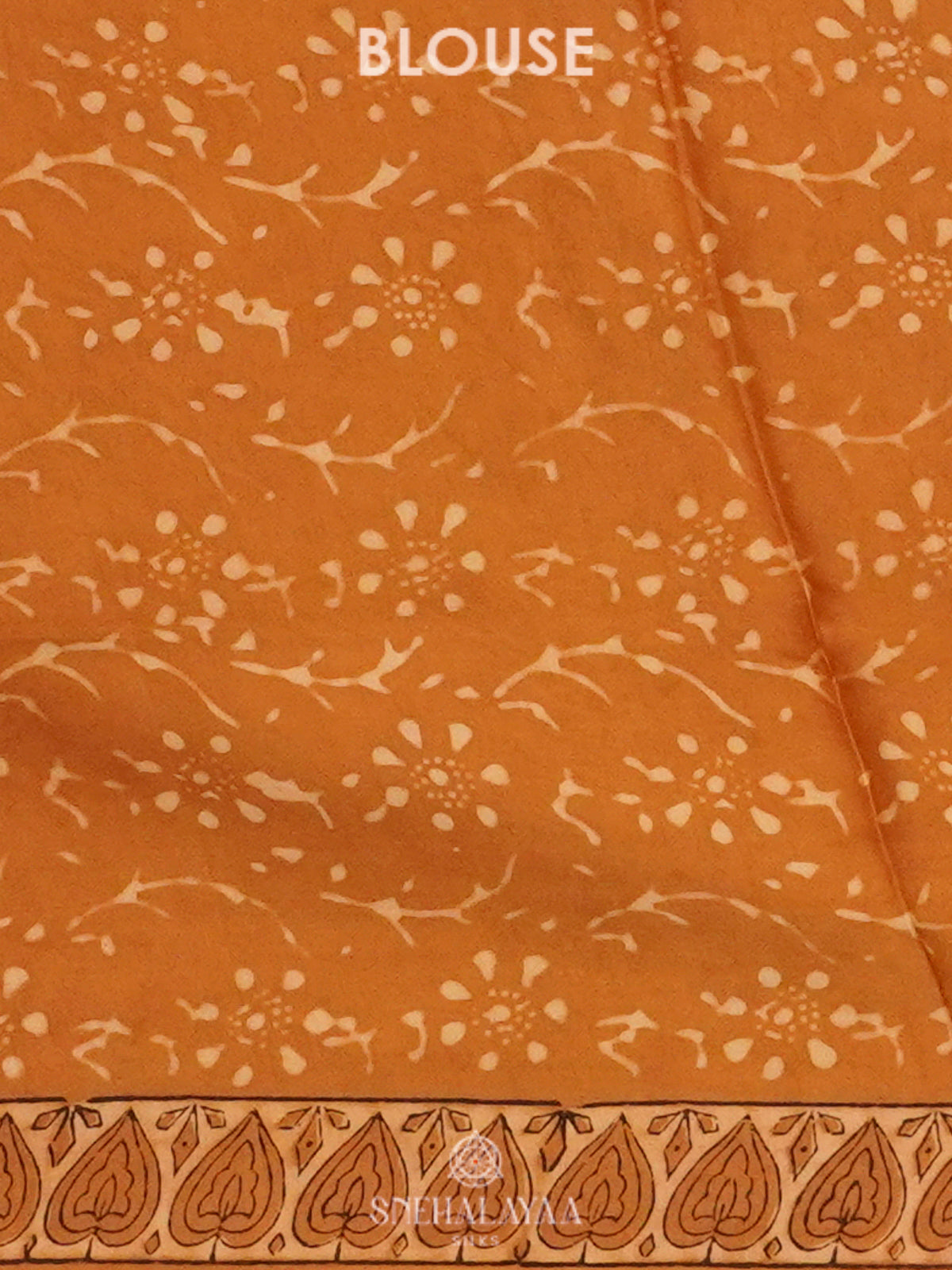 Pale Orange Modal Silk Saree