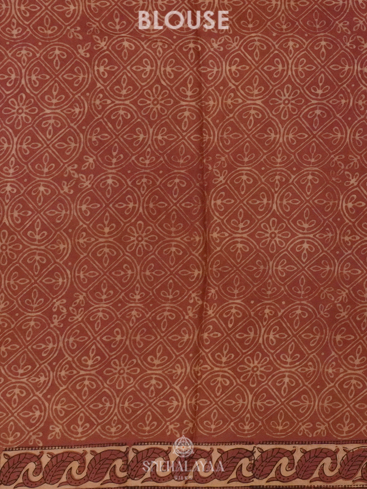 Maroon Modal Silk Saree