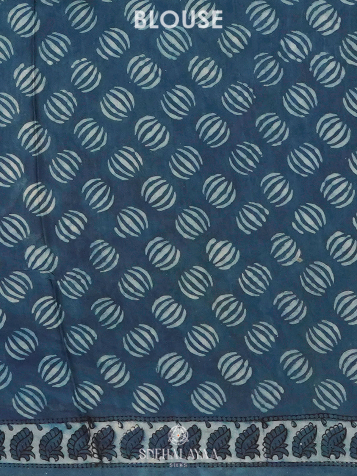 Blue Modal Silk Saree