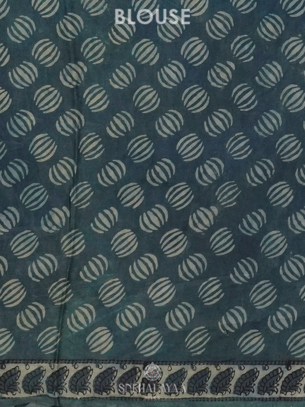 Blue Modal Silk Saree