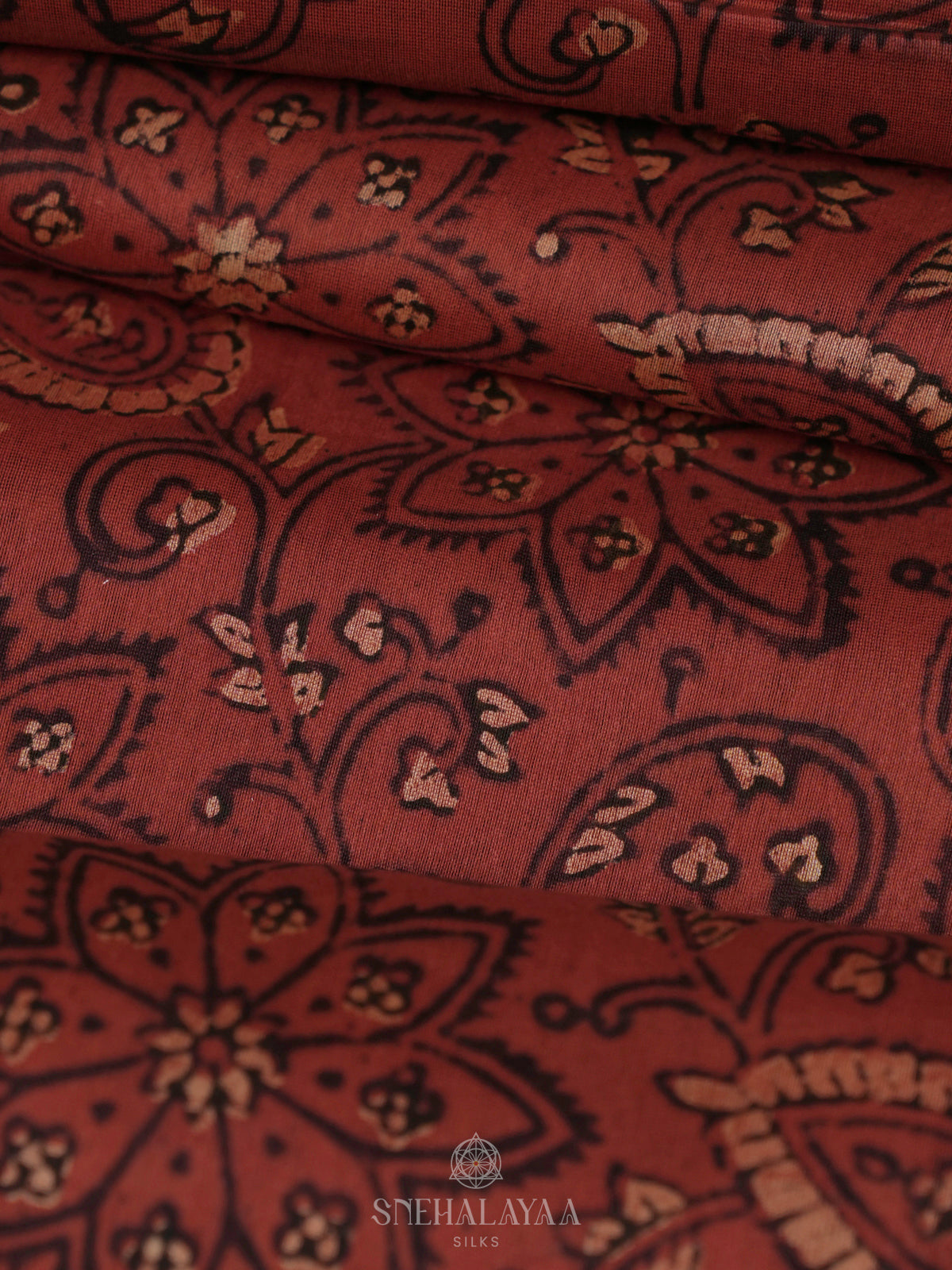 Maroon Chanderi