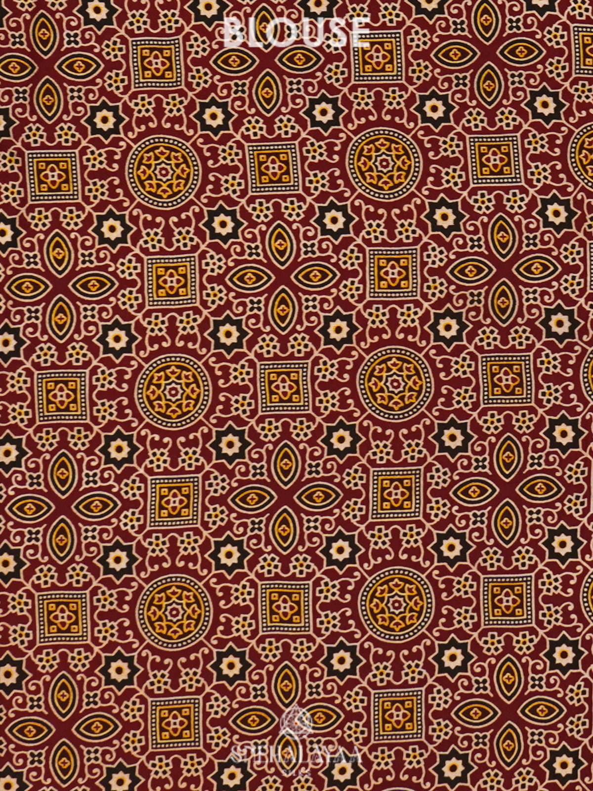 Maroon Modal Silk Saree