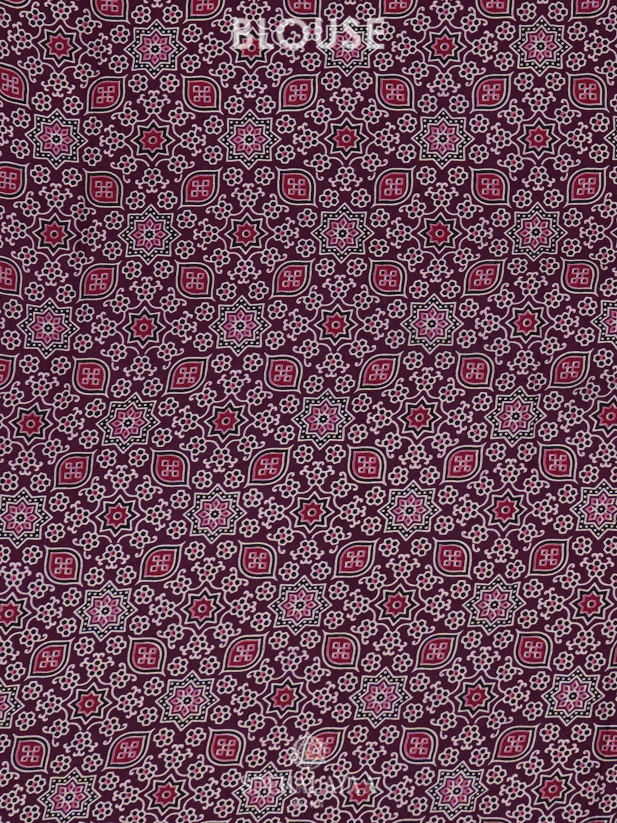 Magenta Modal Silk Saree