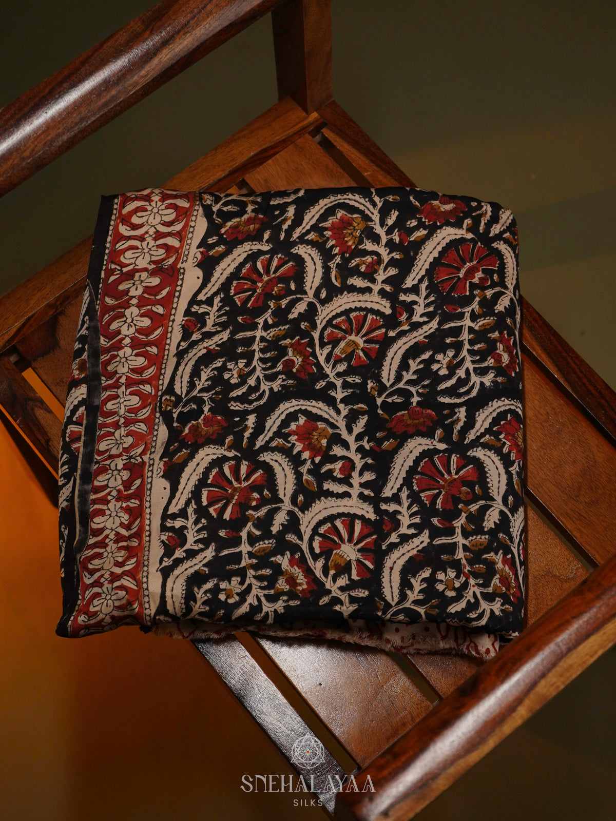Black Modal Silk Saree