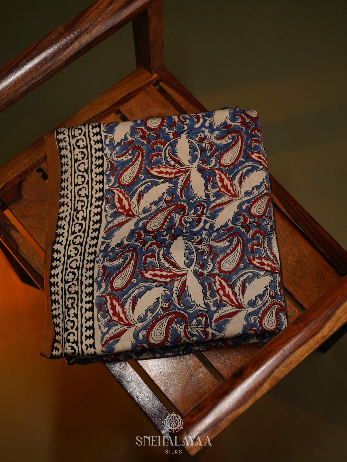Blue Modal Silk Saree