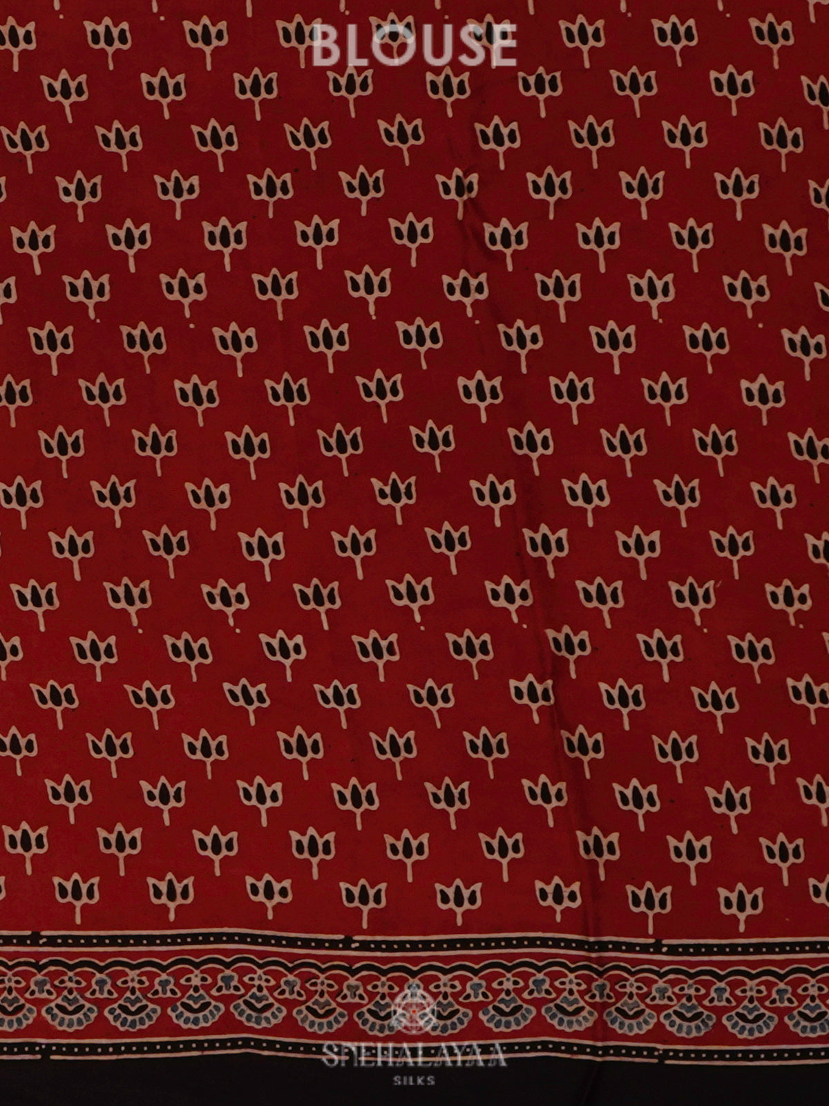 Maroon Modal Silk Saree