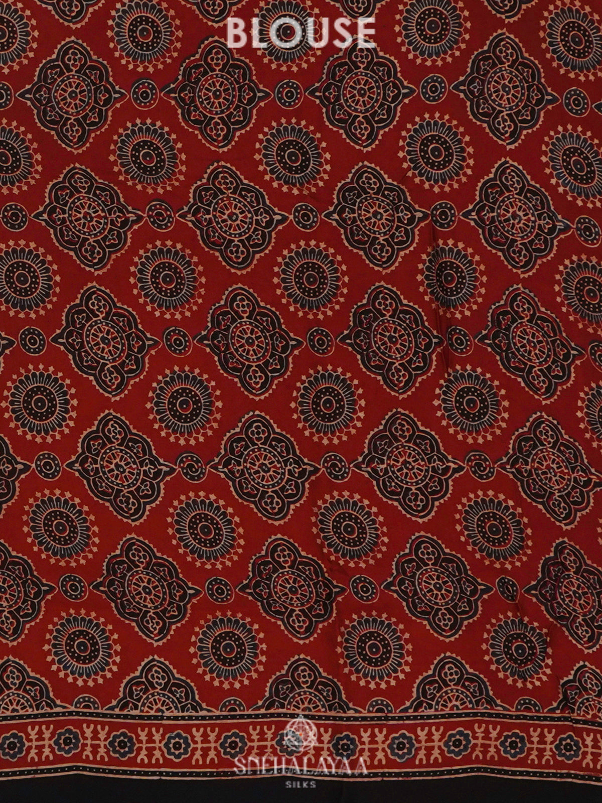 Maroon Modal Silk Saree