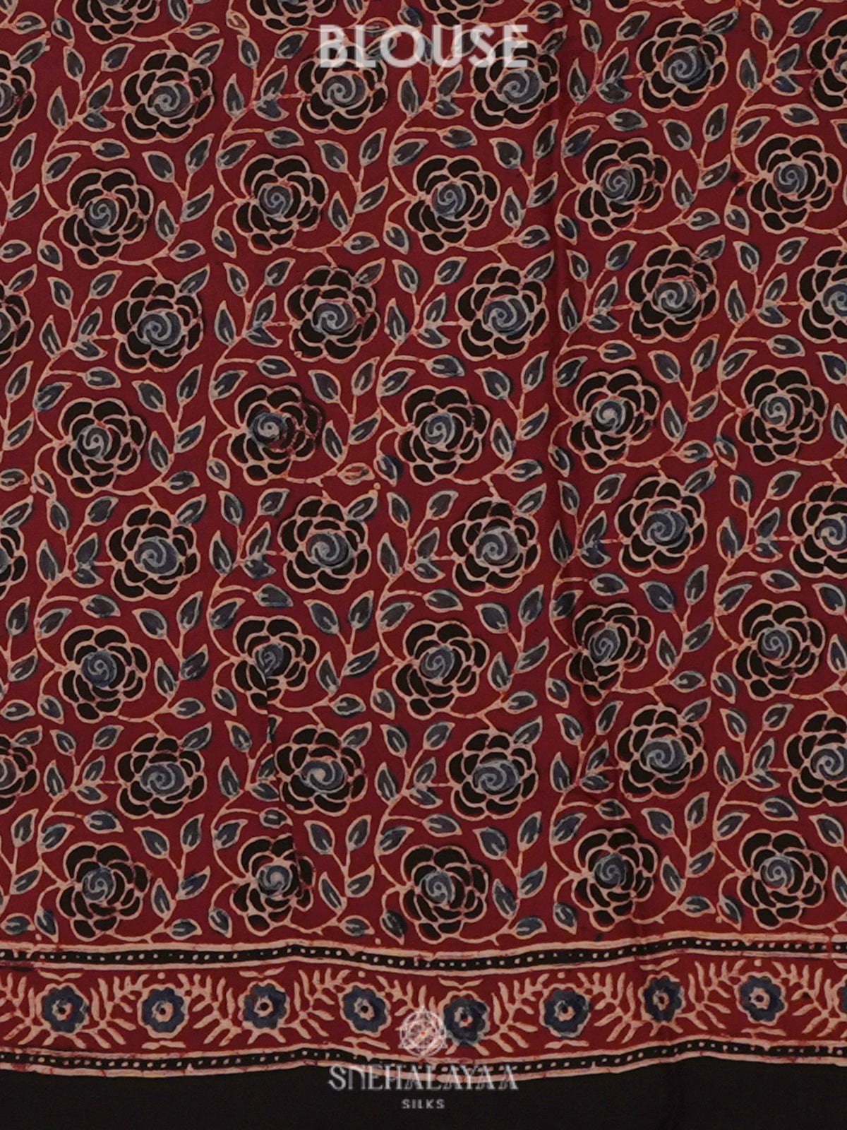 Maroon Modal Silk Saree