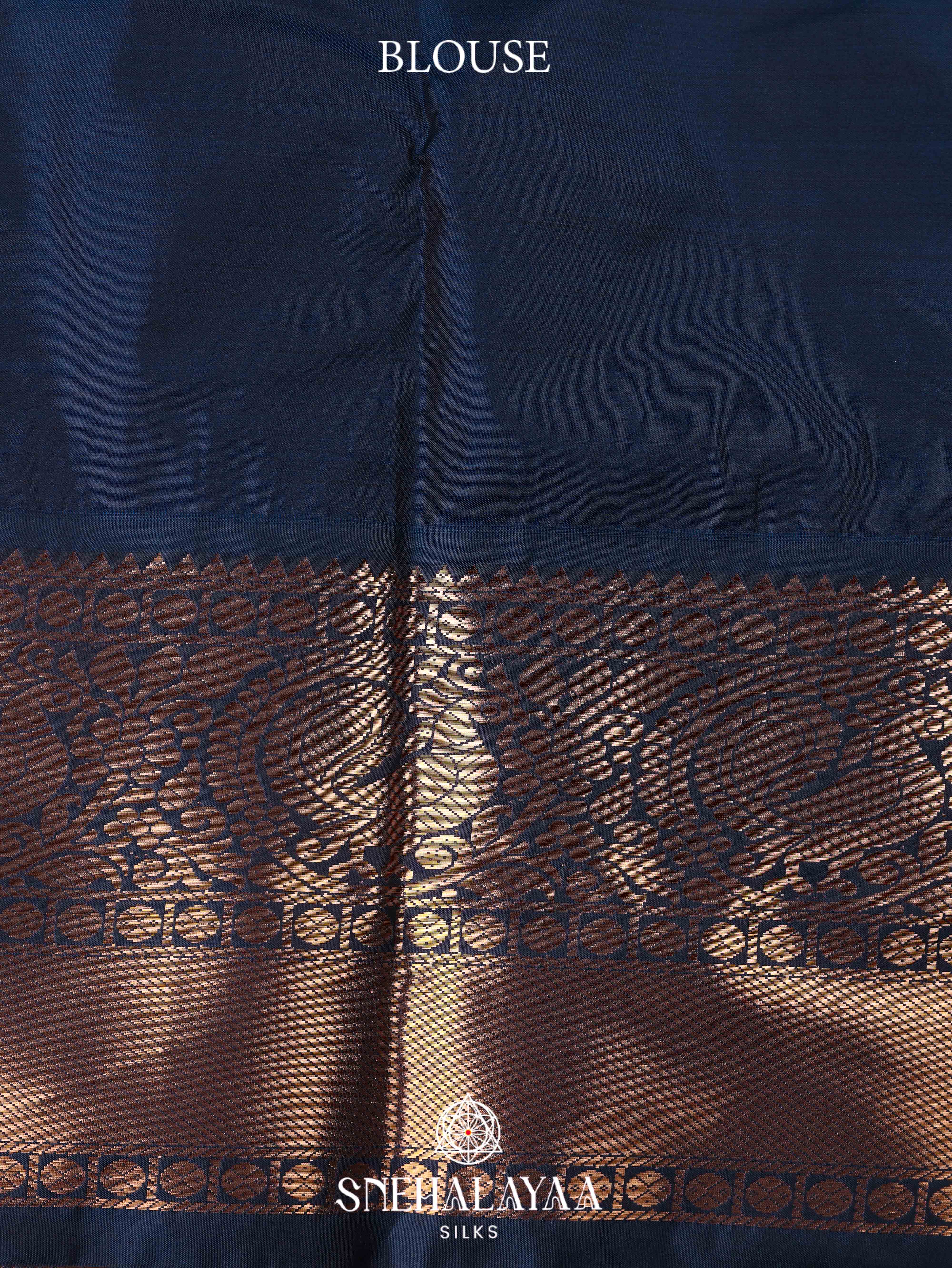 Rust Orange Art Silk Saree