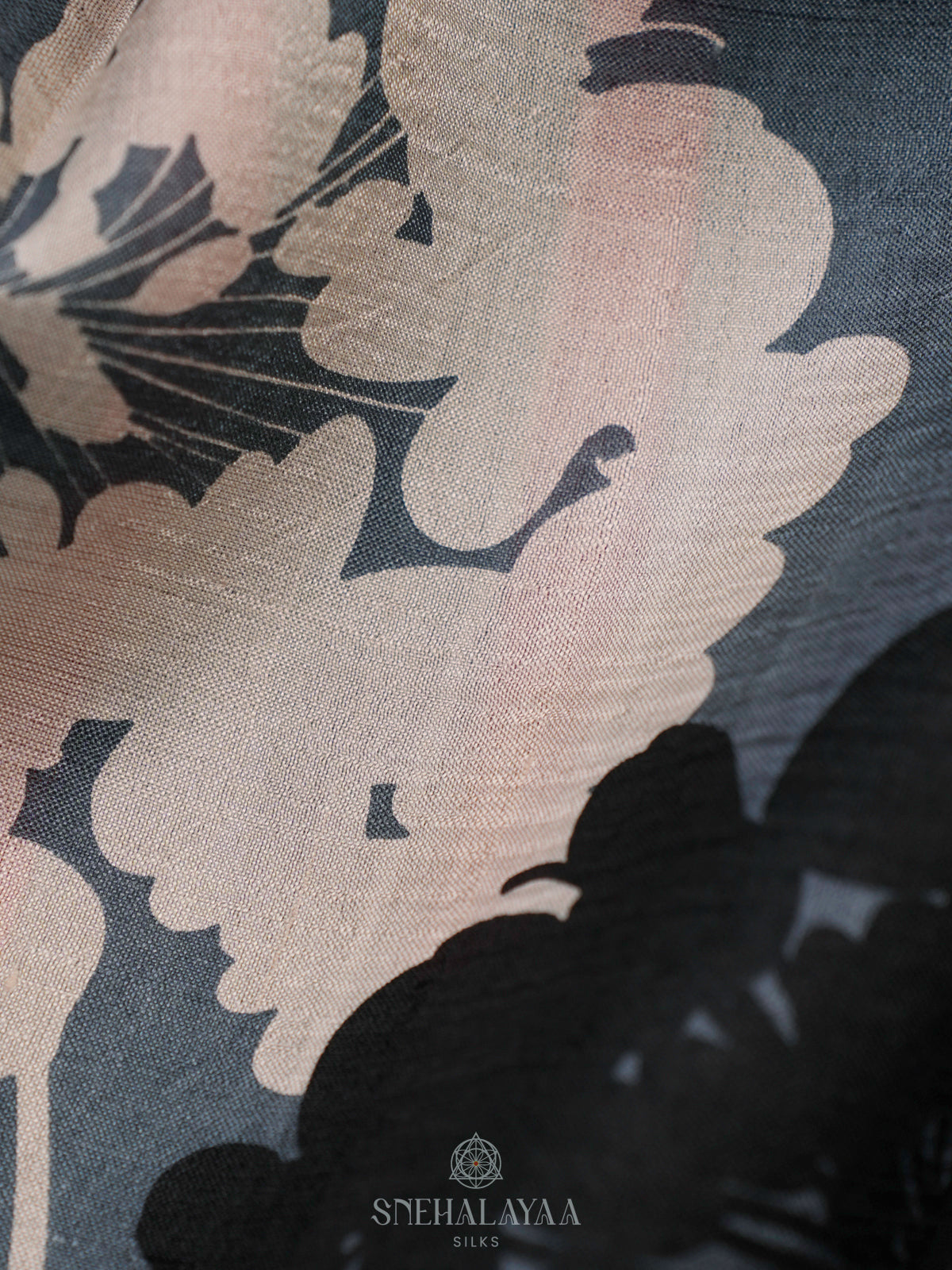 Grey Tussar Saree