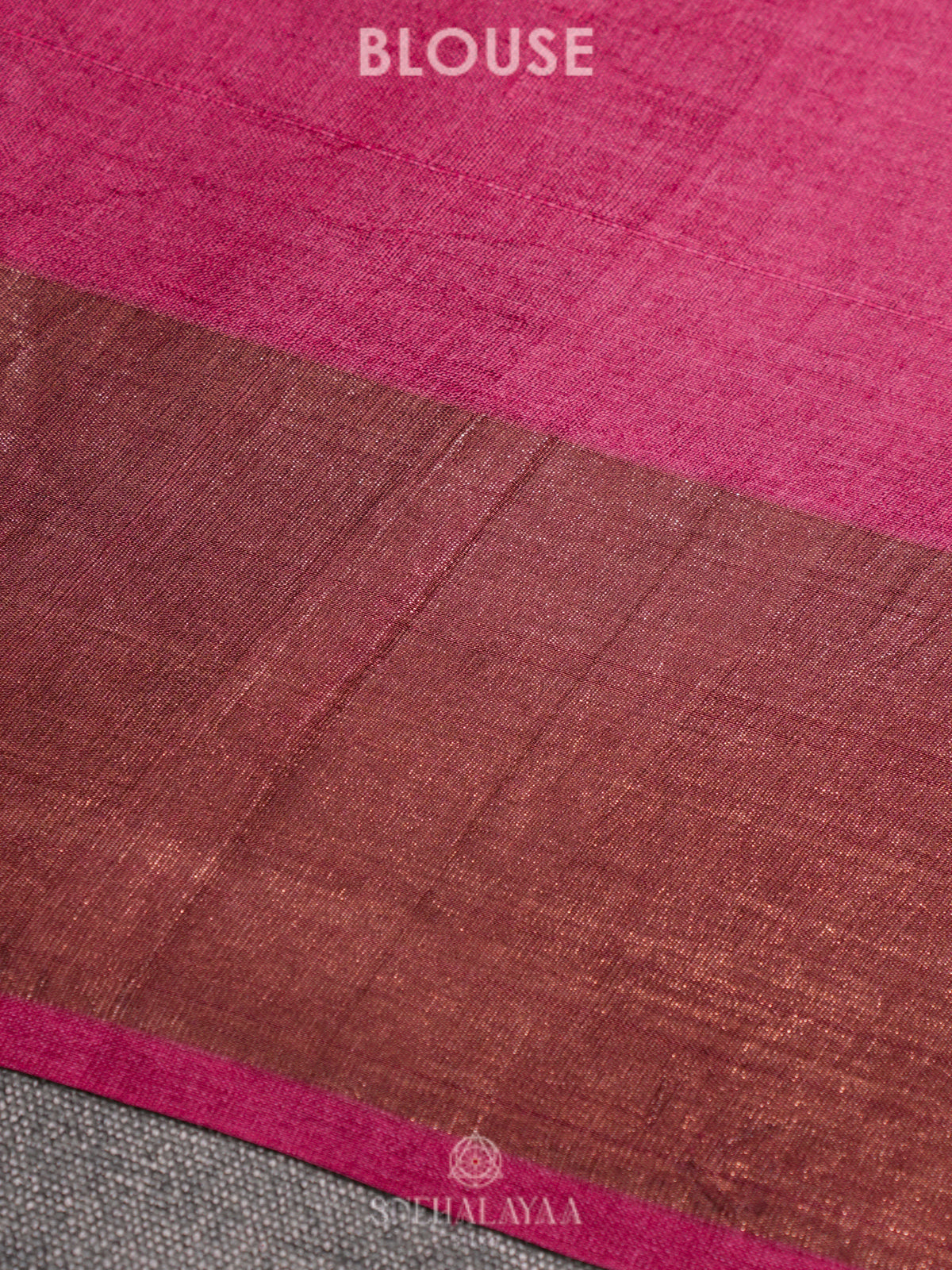 Yellow Tussar Saree