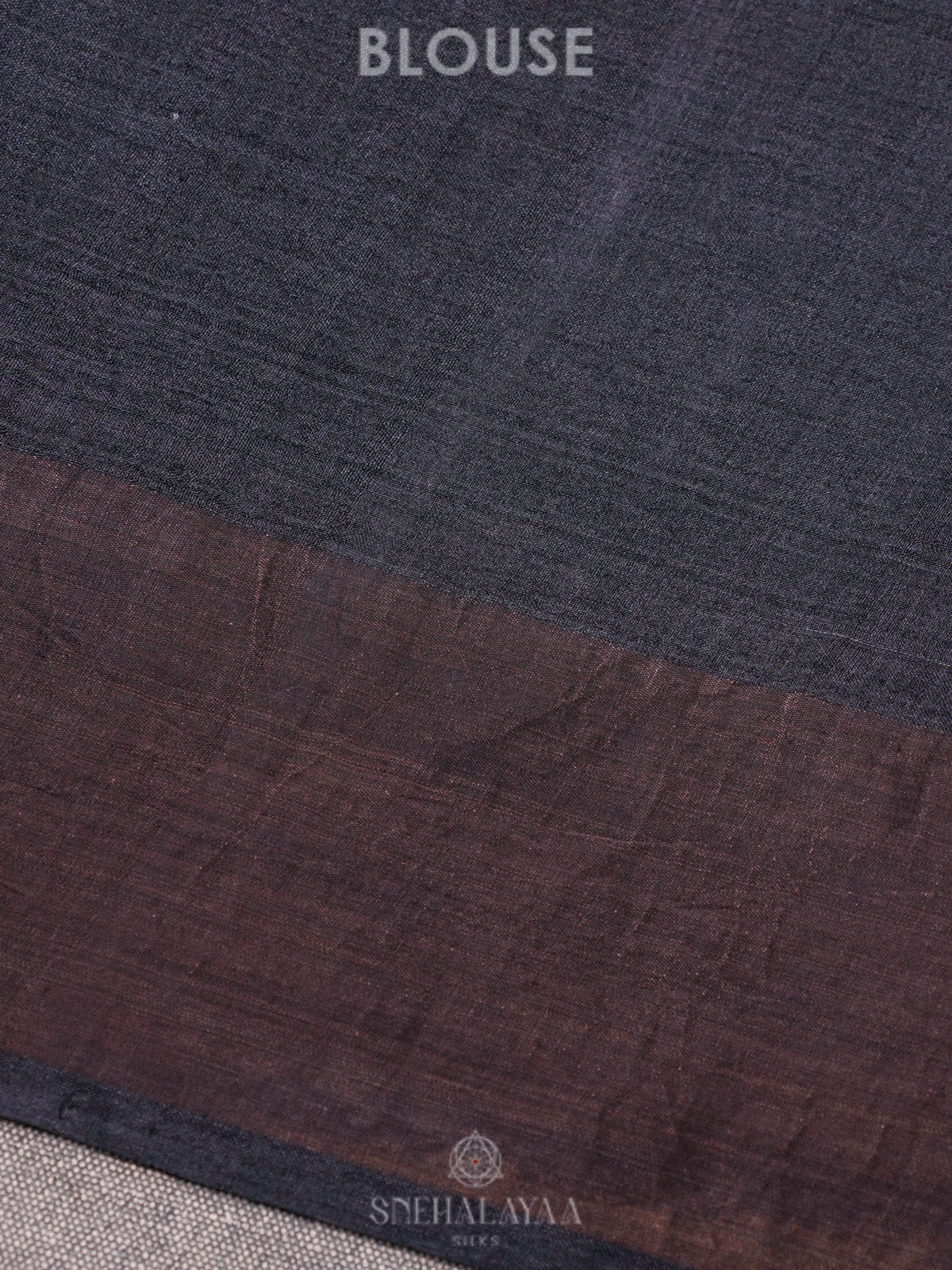 Black Tussar Saree