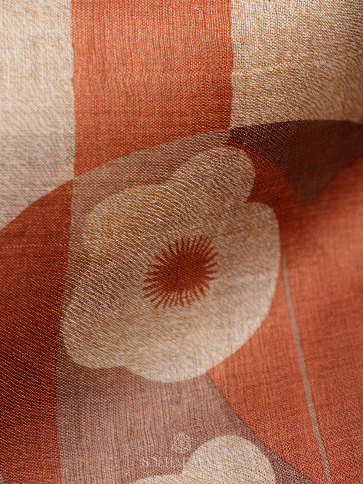 Multi colour Tussar Saree