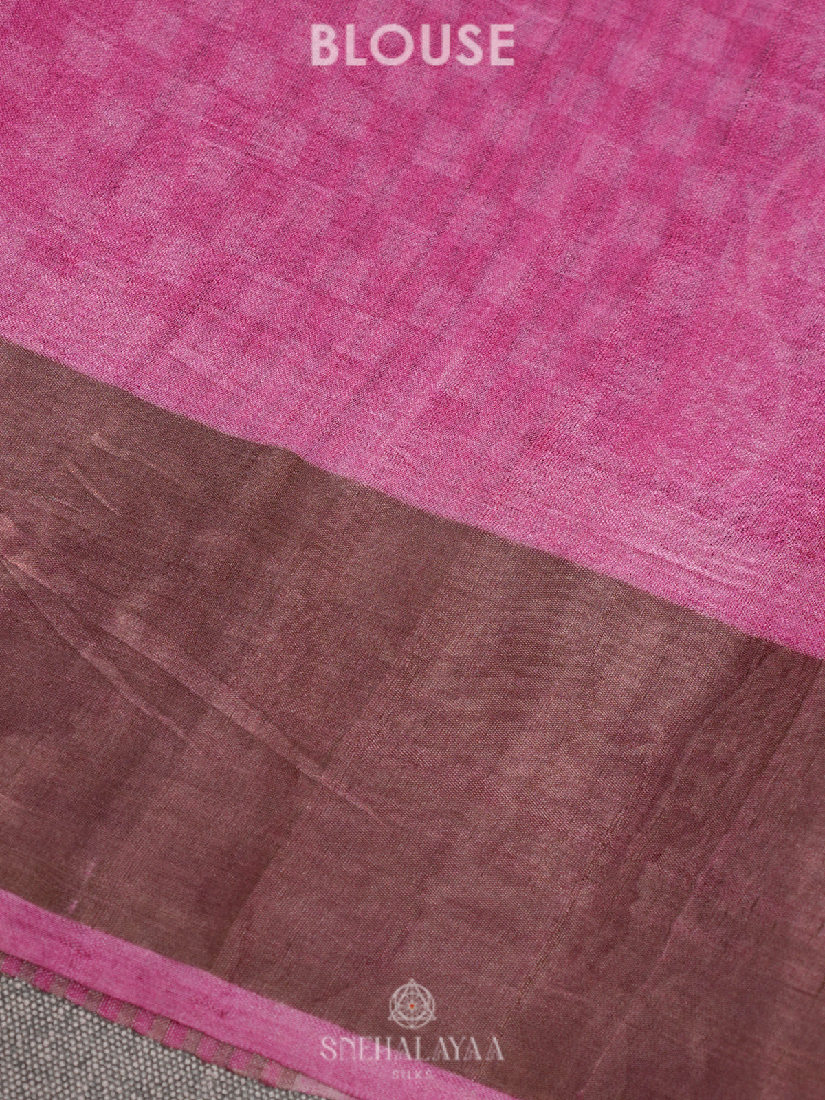 Beige Tussar Saree