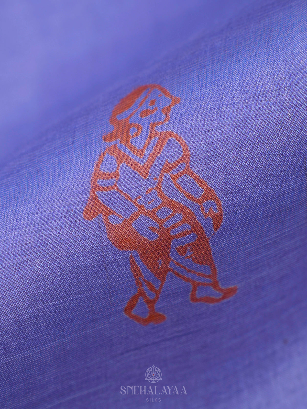 Lavender Tussar Saree